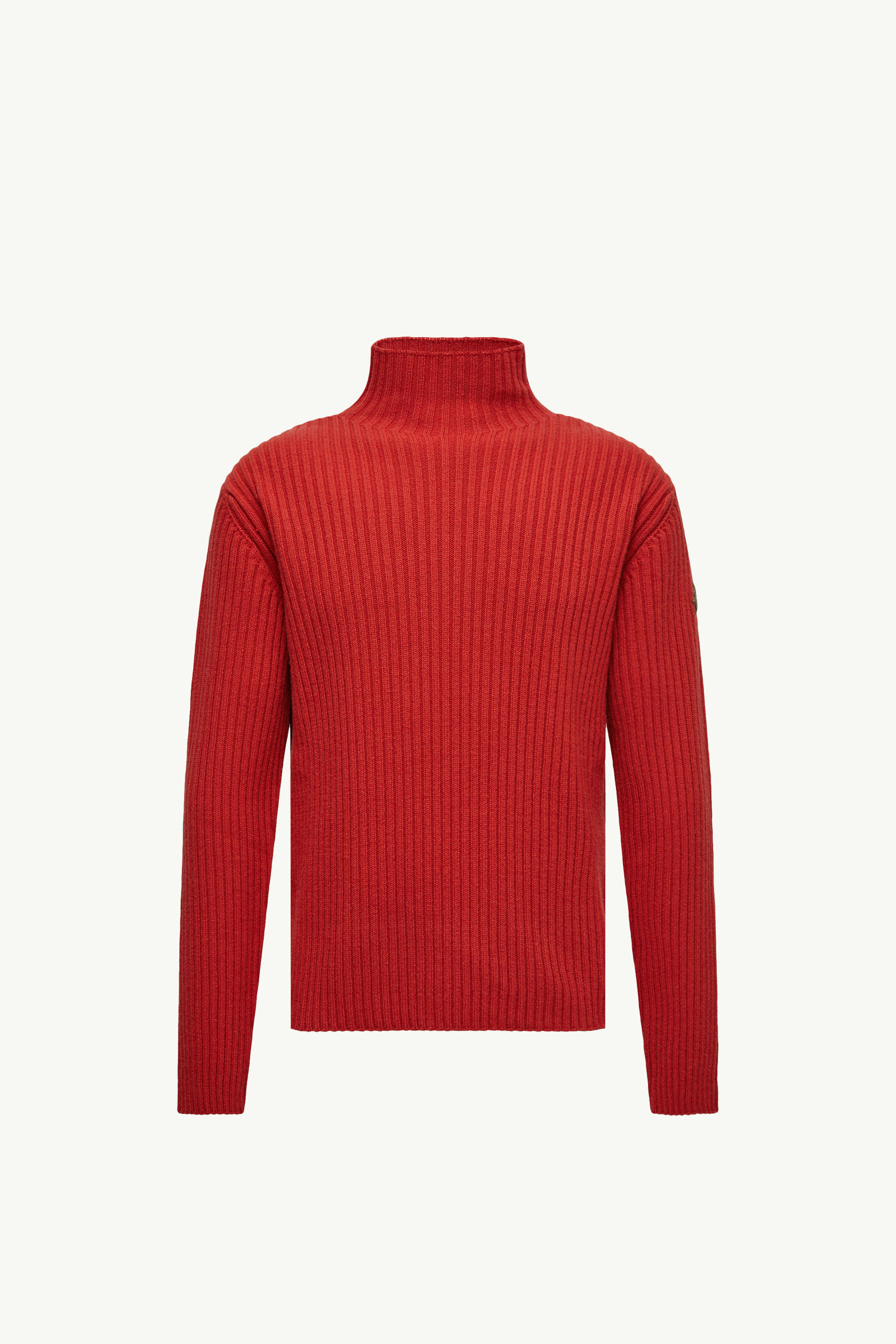 Pull à col roulé en laine et cachemire Hommes Rouge Moncler 2