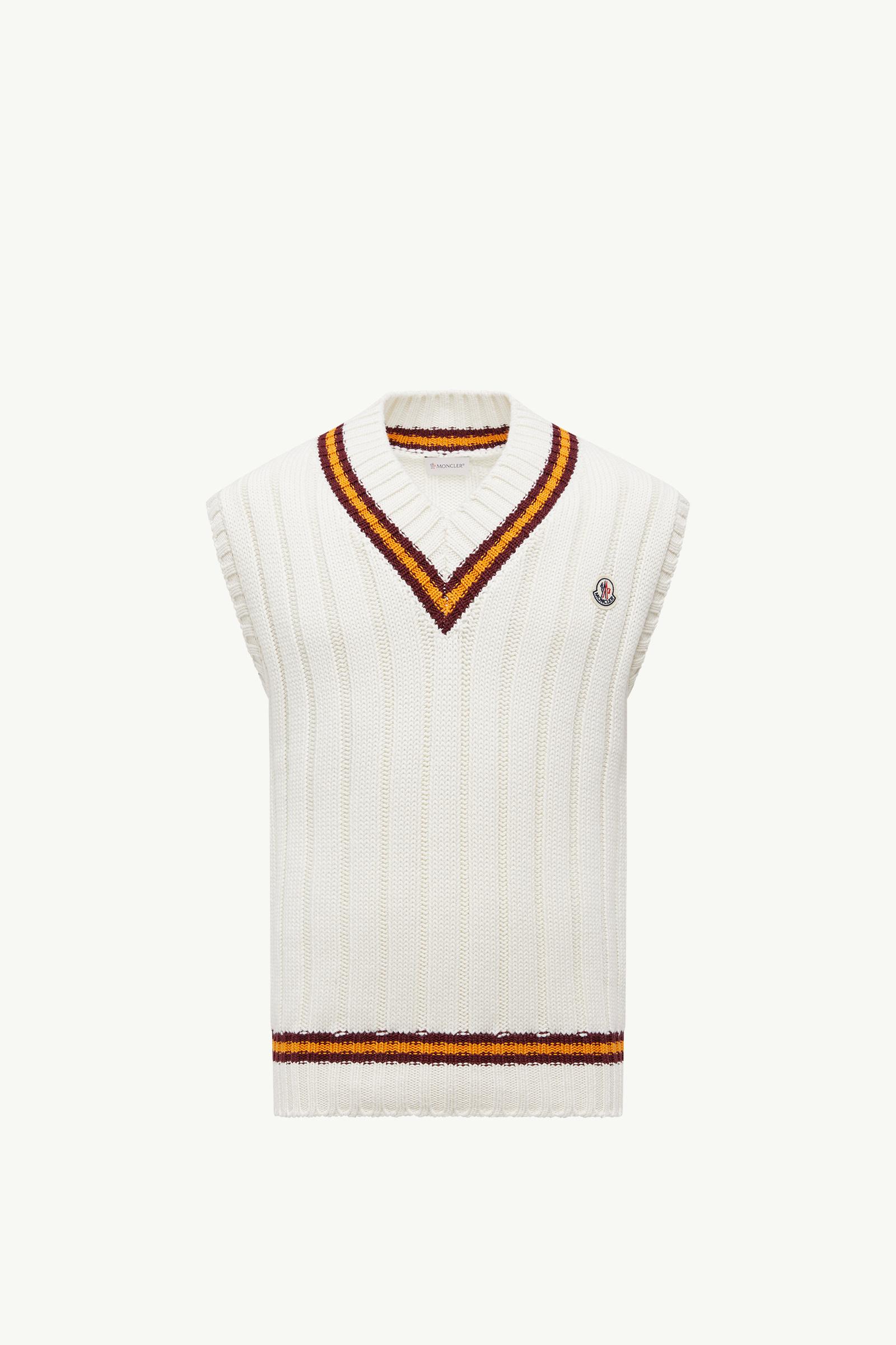 Wool & Cotton V-Neck Gilet_findInBoutique_image