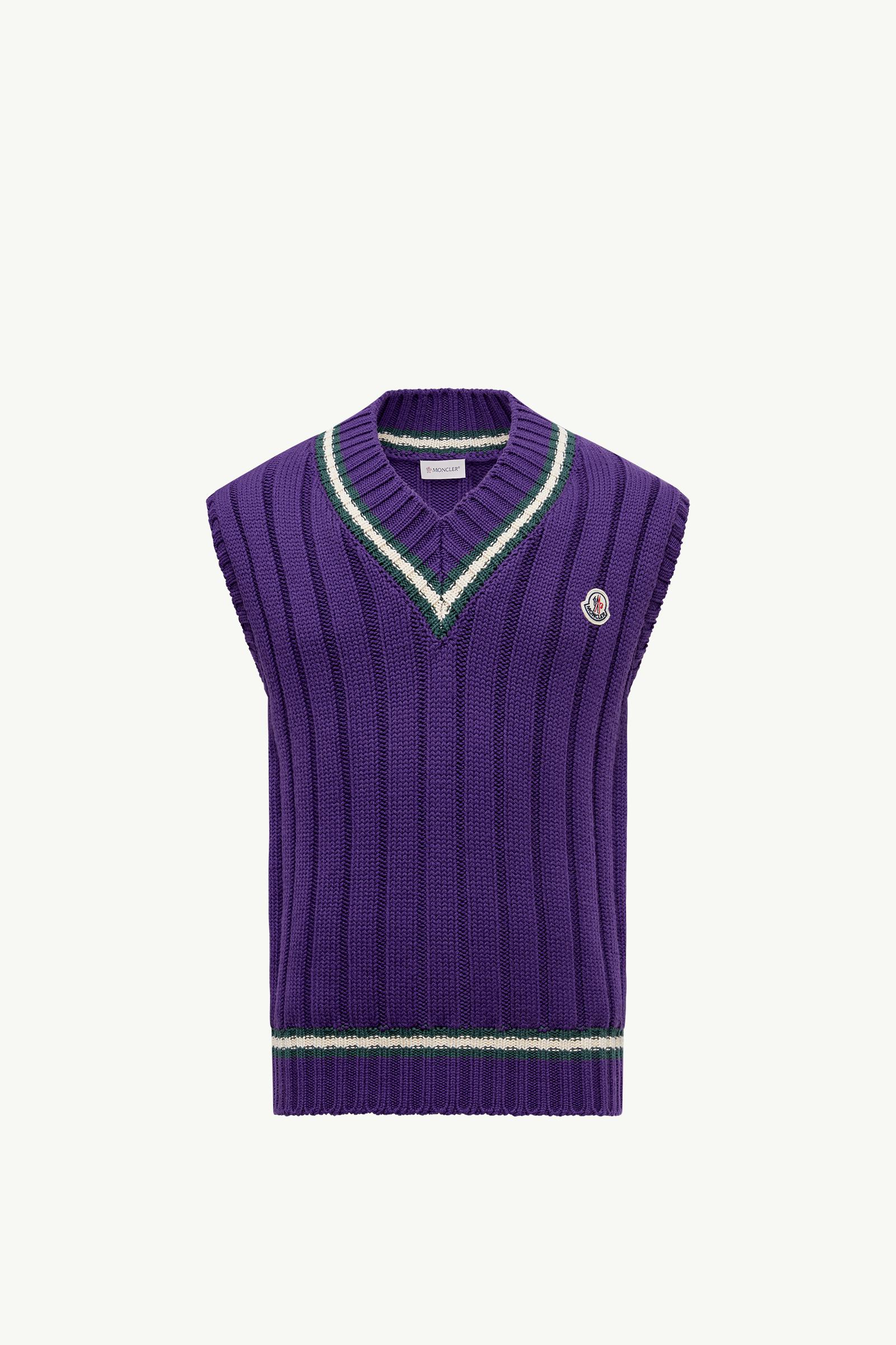 Wool & Cotton V-Neck Gilet_findInBoutique_image