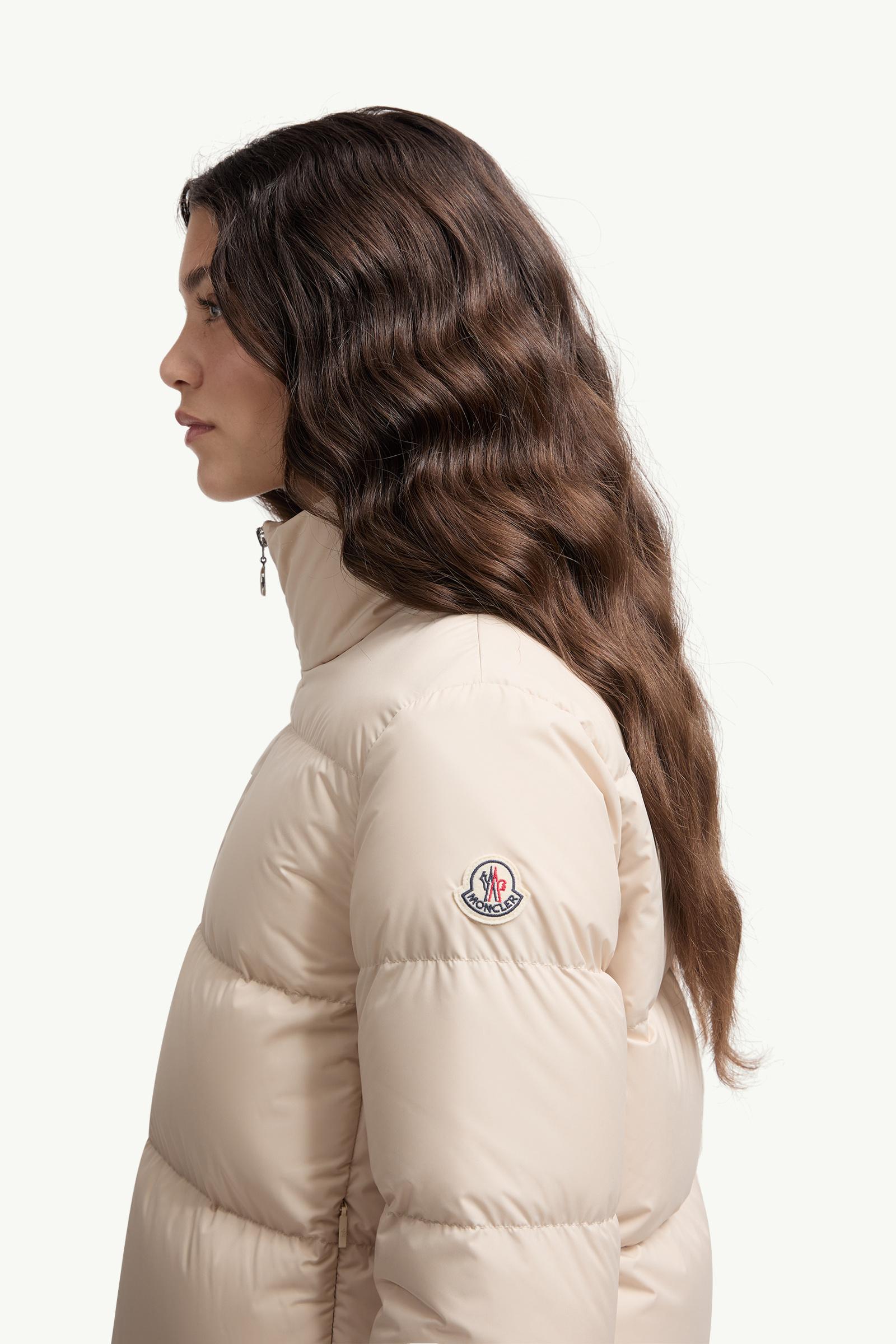 Mauzun Short Down Jacket Women Light Beige Moncler 1