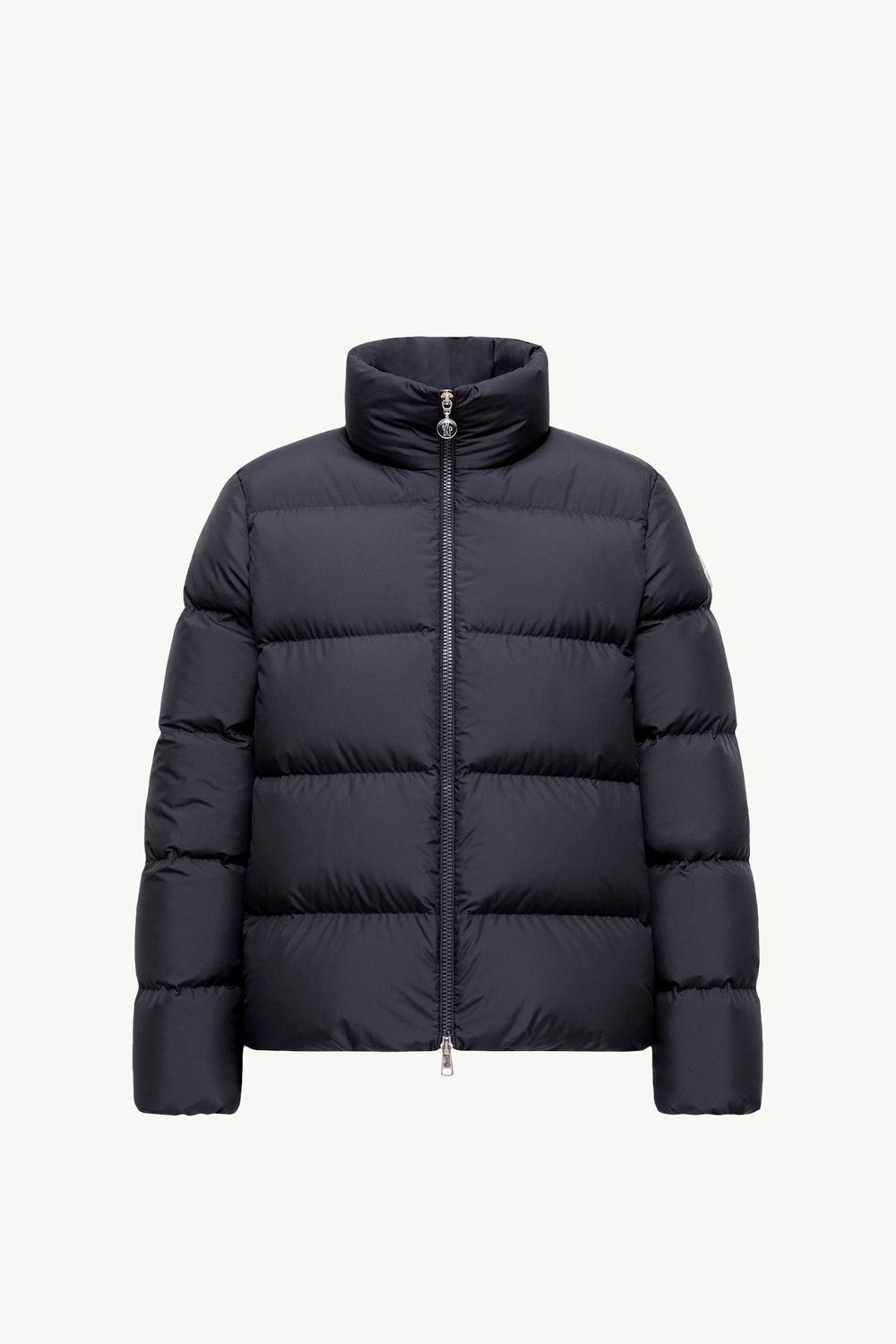 Mauzun Short Down Jacket Women Navy Blue Moncler 2