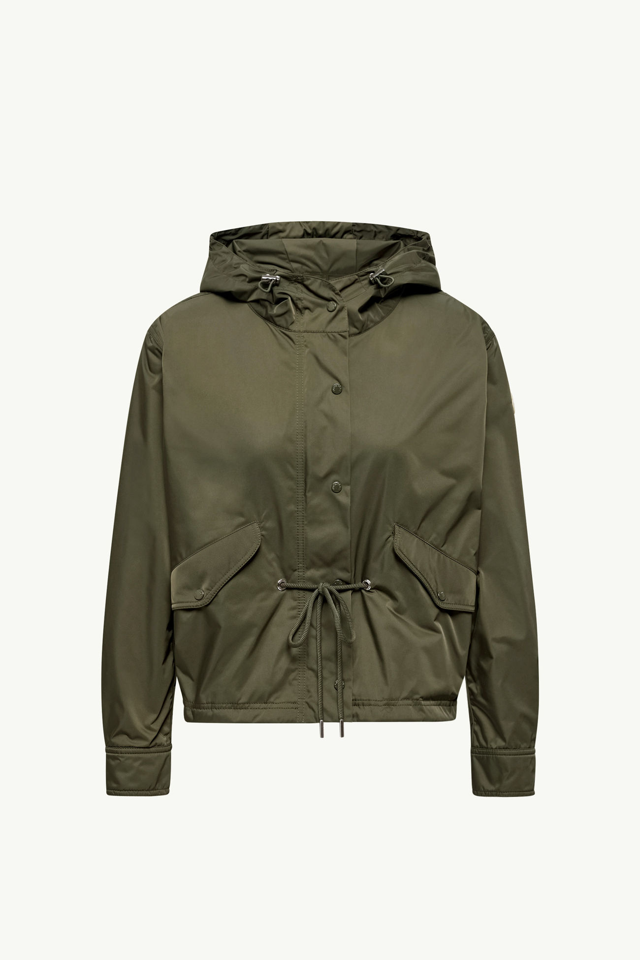Noizay Hooded Parka Women Olive Green Moncler 2