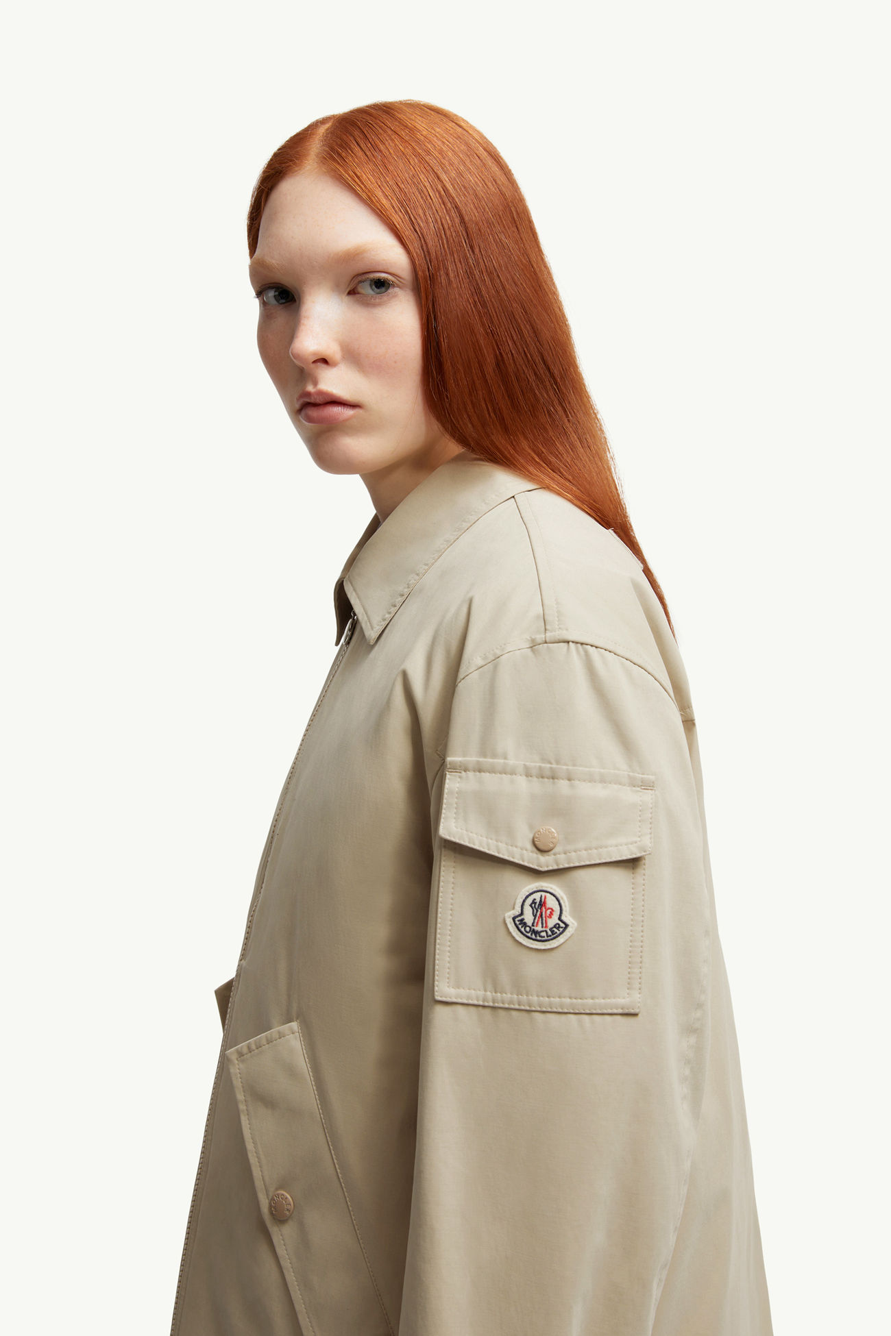 Felci Daunen-Hemdjacke Damen Beige Moncler 1