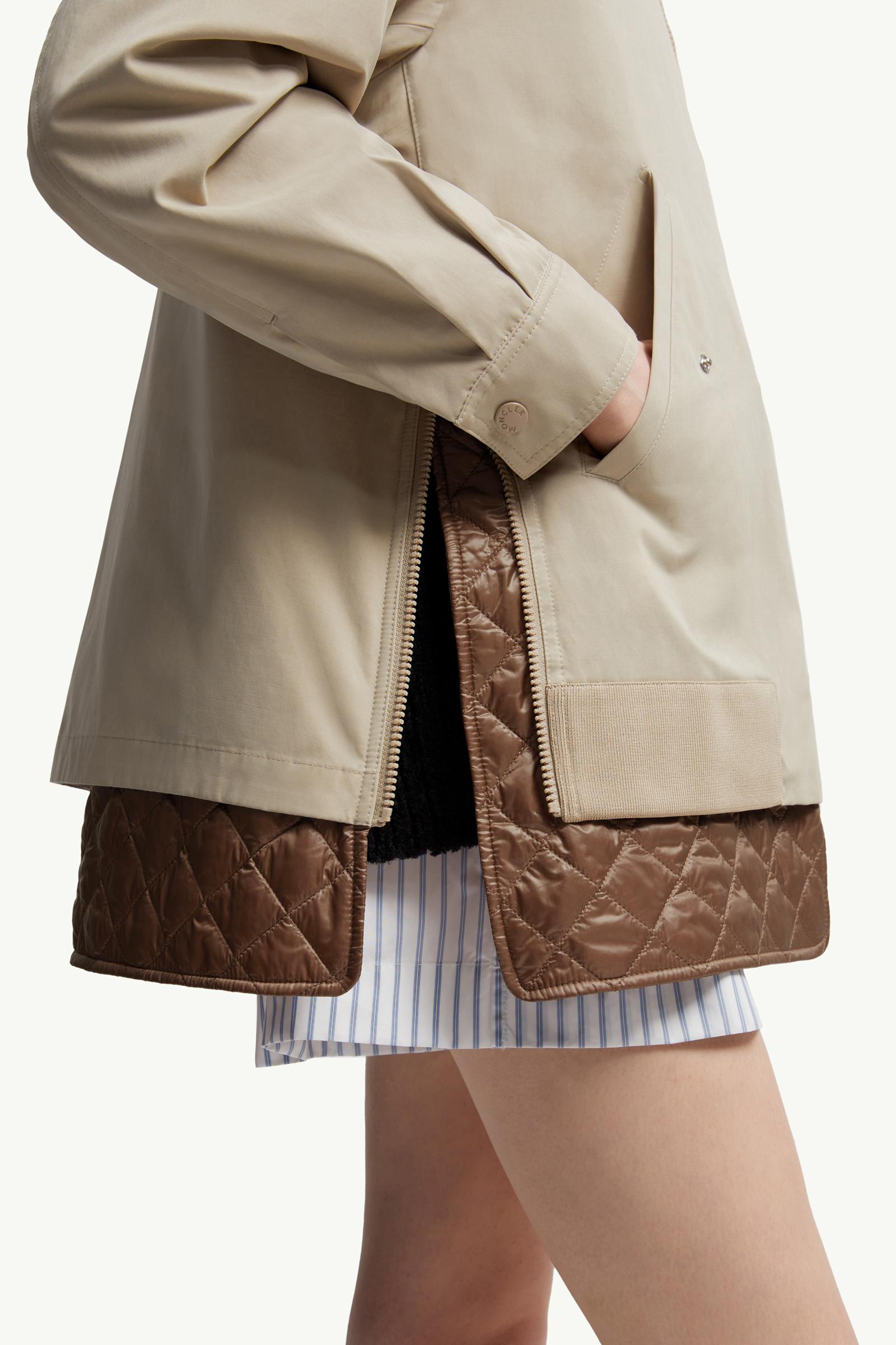 【国内送関税込】MONCLER ☆ Felci ジャケット Beige Felci Padded Shirt Jacket - Short Down Jackets for