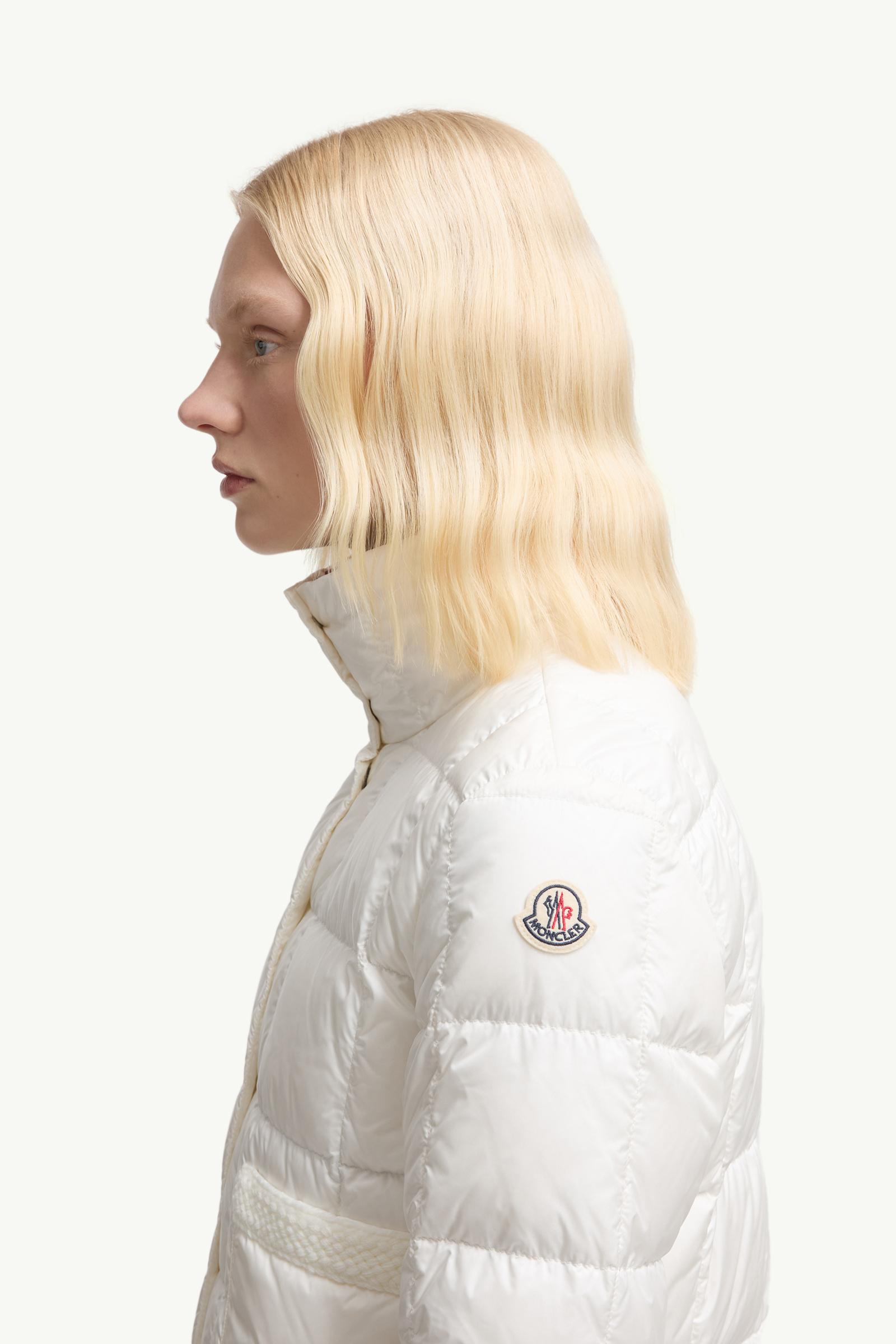 Jarcieu Braided Trim Short Down Jacket Women White Moncler 1