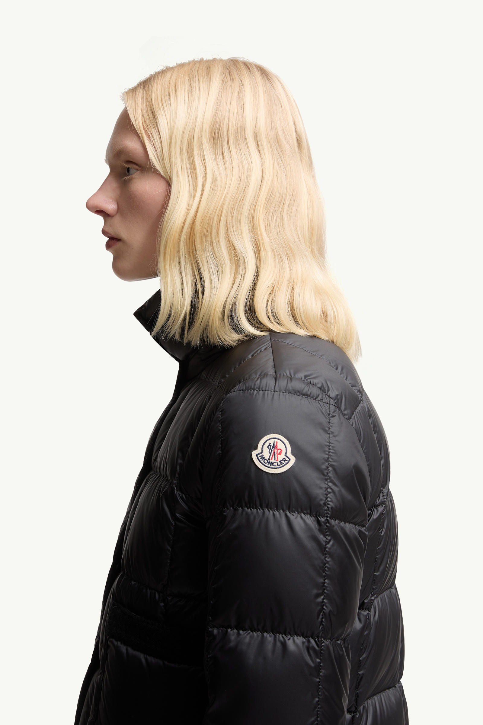 Doudoune courte à bordure tressée Jarcieu Femmes Noir Moncler 1