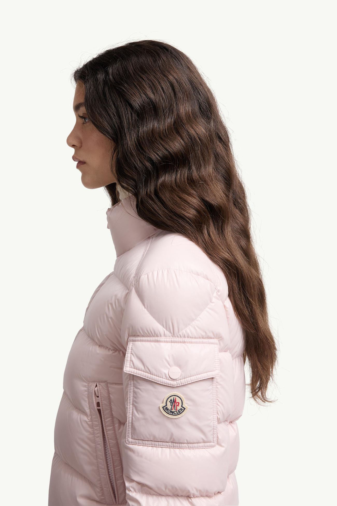 Petra 쇼트 다운 재킷 여성 라이트 핑크 Moncler 1