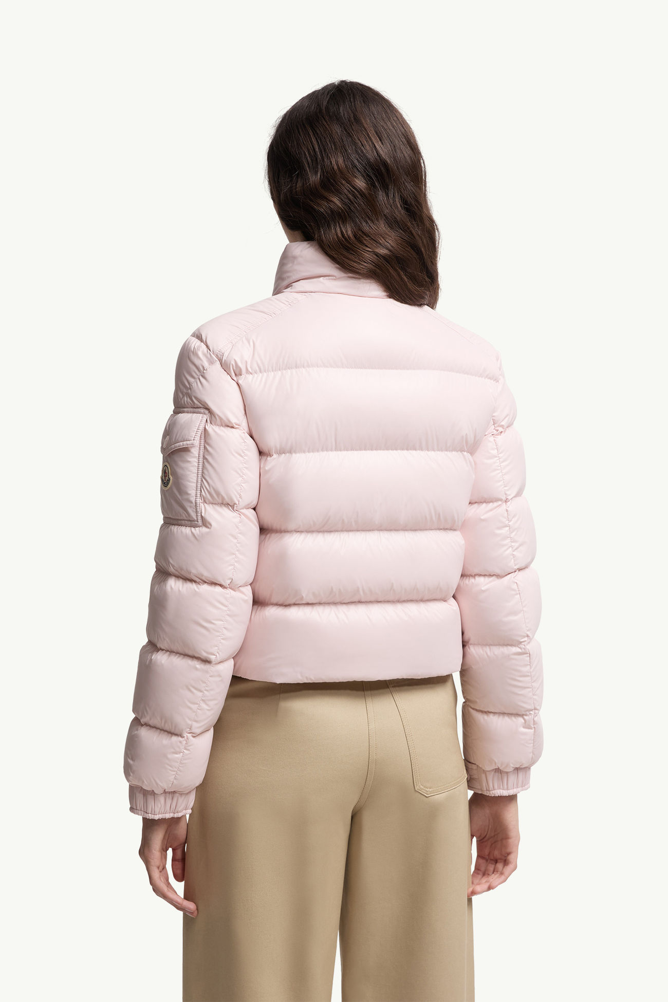 Petra kurze Daunenjacke Damen Hellpink Moncler 4