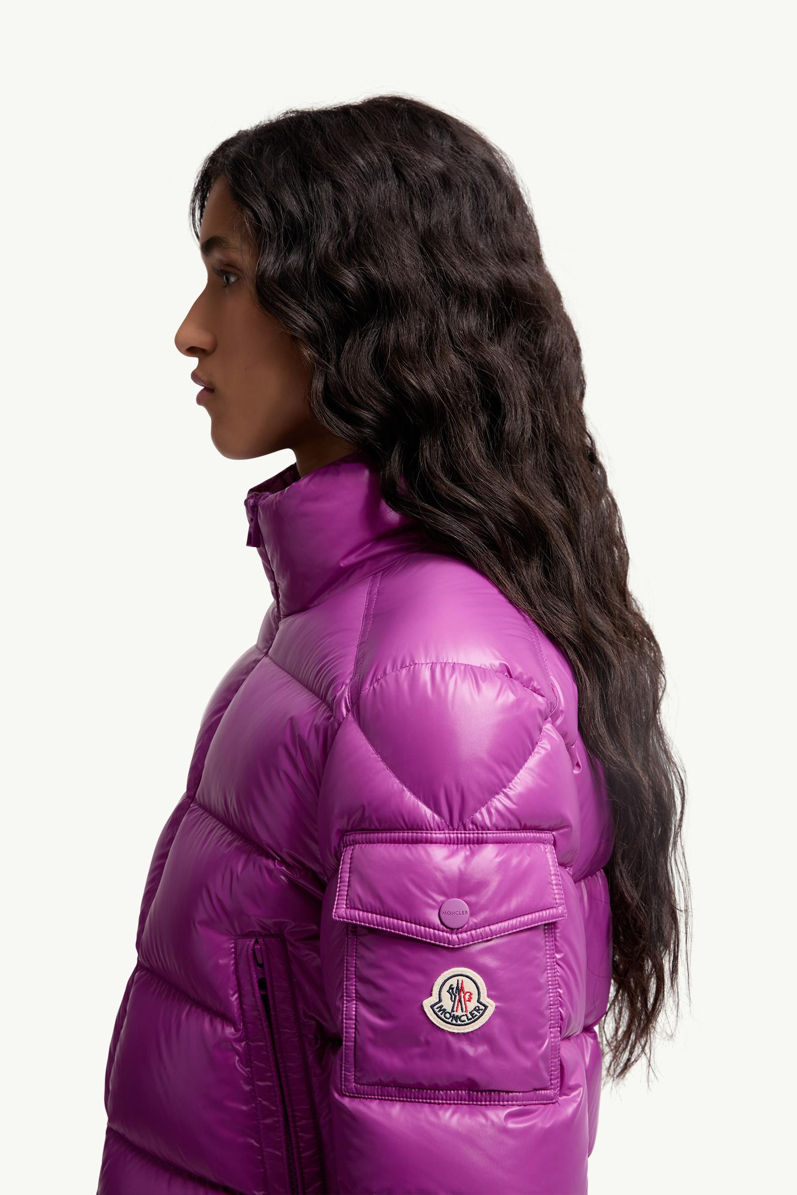 Petra Short Down Jacket Women Fuchsia Moncler 1