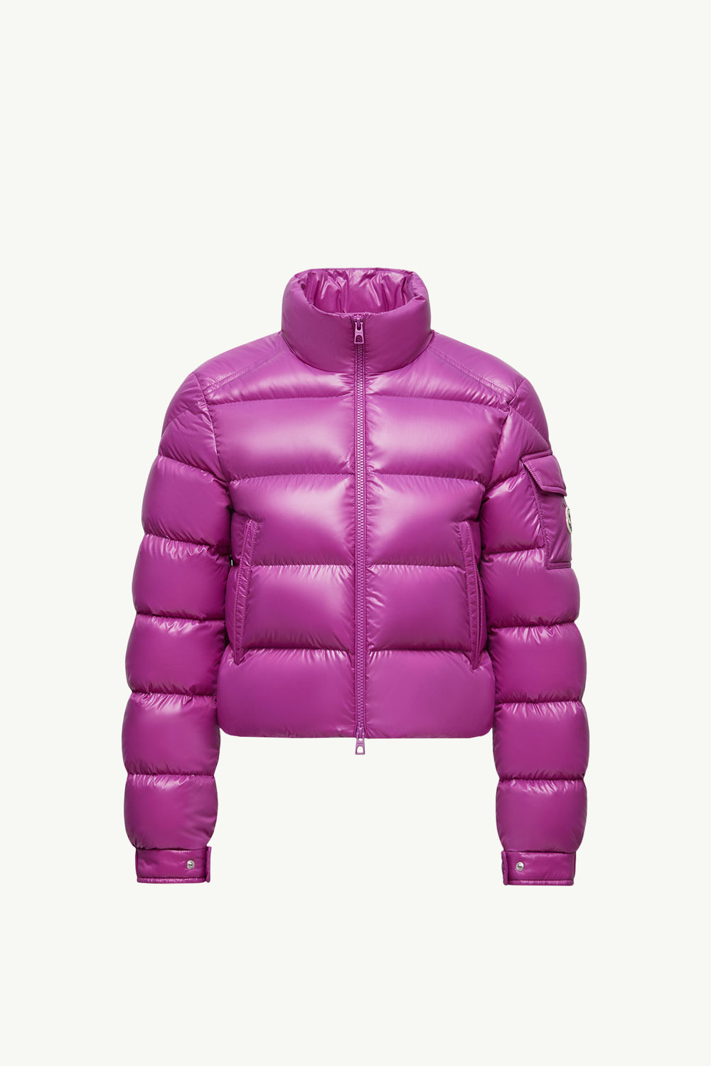 Petra Short Down Jacket Women Fuchsia Moncler 2
