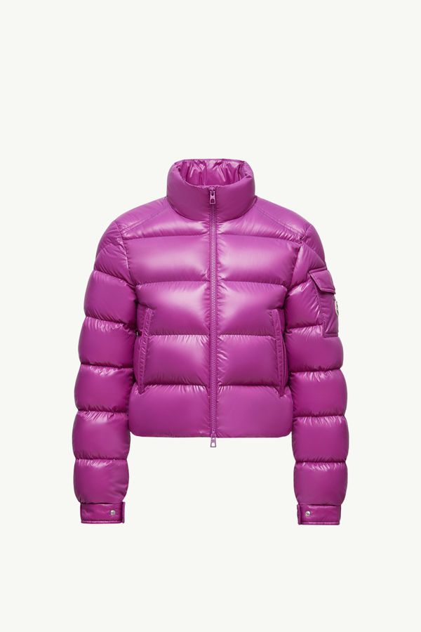 Petra Short Down Jacket Women Fuchsia Moncler 2