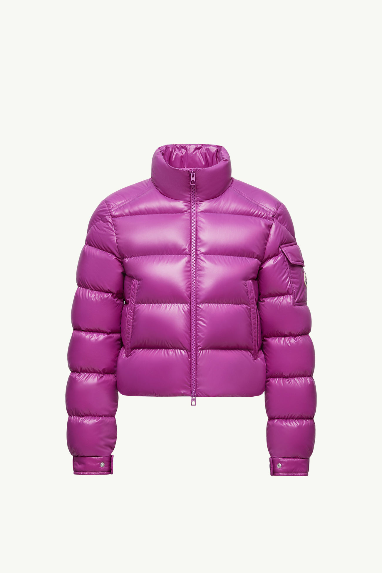 Plumífero corto Petra Mujer Fucsia Moncler 2