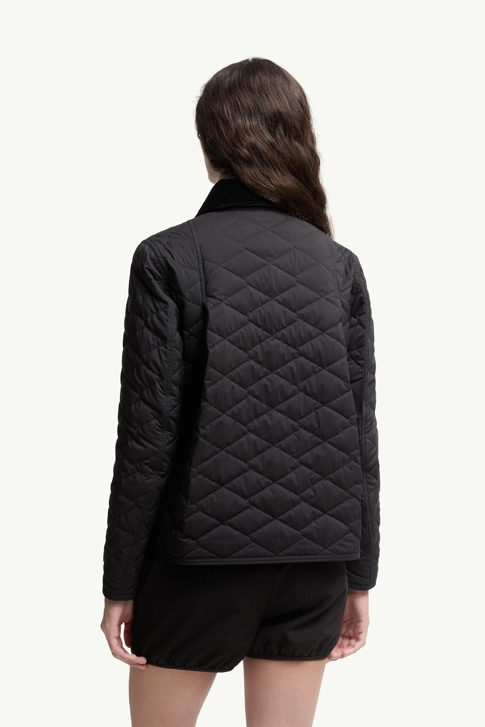 Citno Taffeta Short Down Jacket Women Black Moncler 4