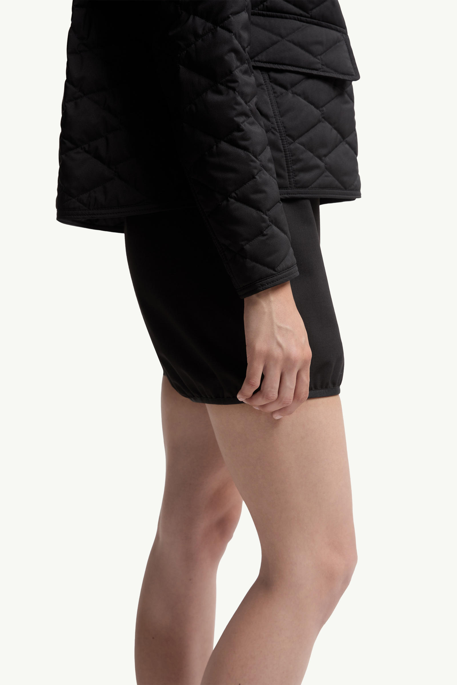 Citno Taffeta Short Down Jacket Women Black Moncler 5
