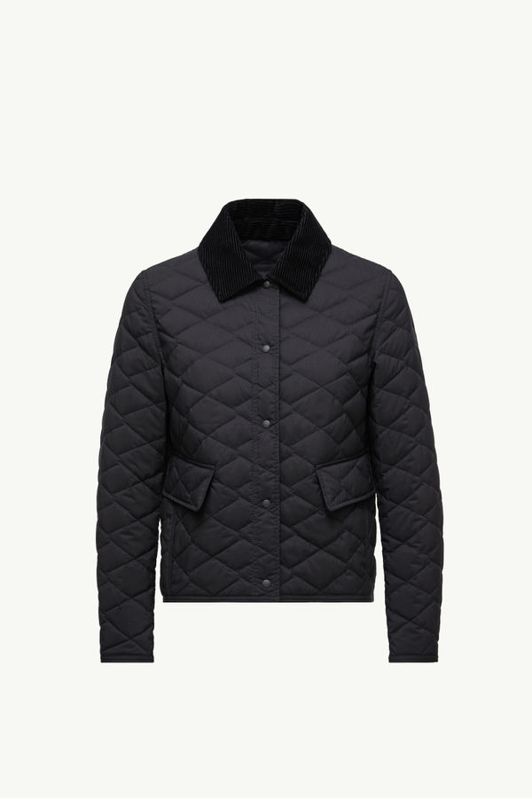 Citno Taffeta Short Down Jacket Women Black Moncler 2