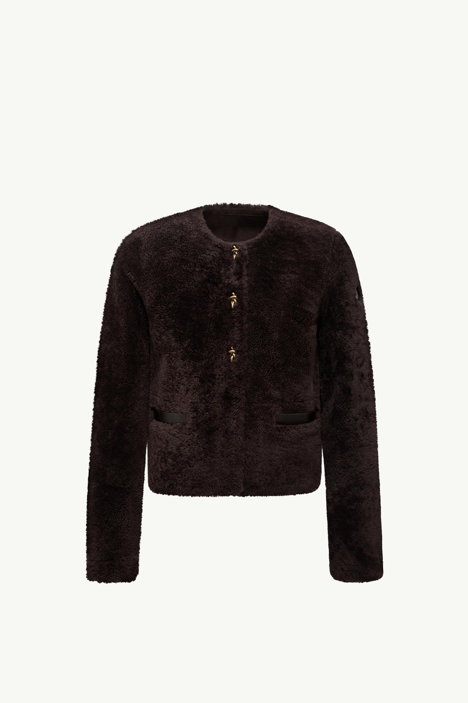 Doudoune courte en shearling Epernon_findInBoutique_image