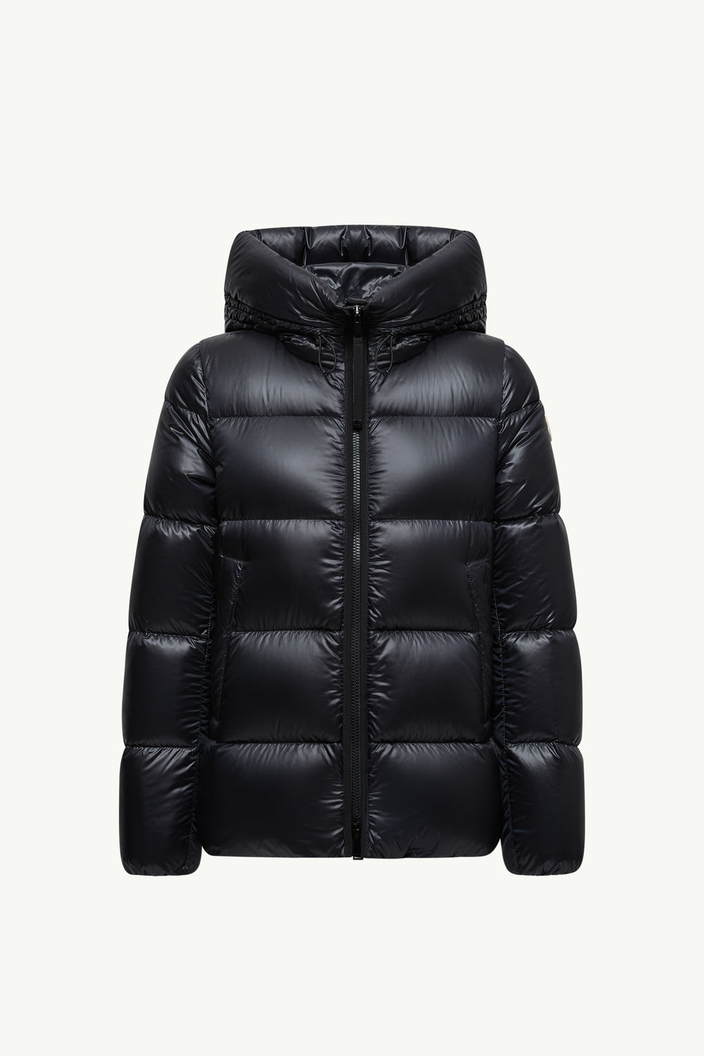 Serittes Hooded Short Down Jacket Women Black Moncler 2