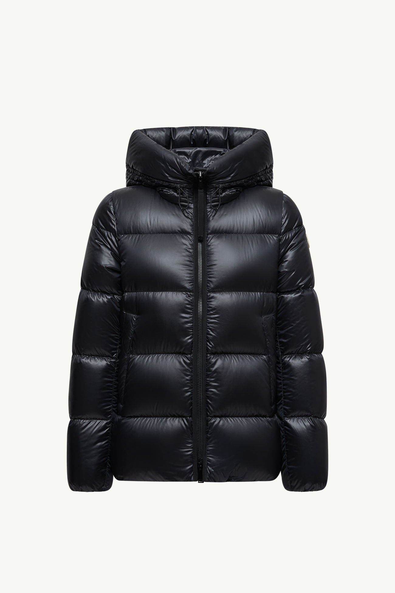 Serittes Hooded Short Down Jacket Women Black Moncler 2