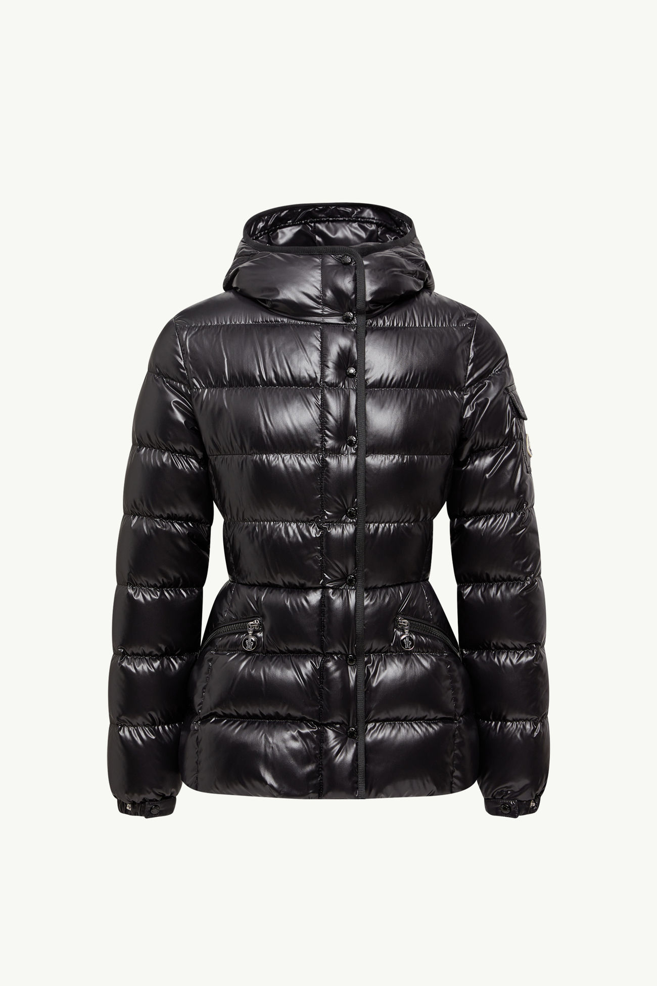 Barante kurze Daunenjacke mit Kapuze Damen Schwarz Moncler 2