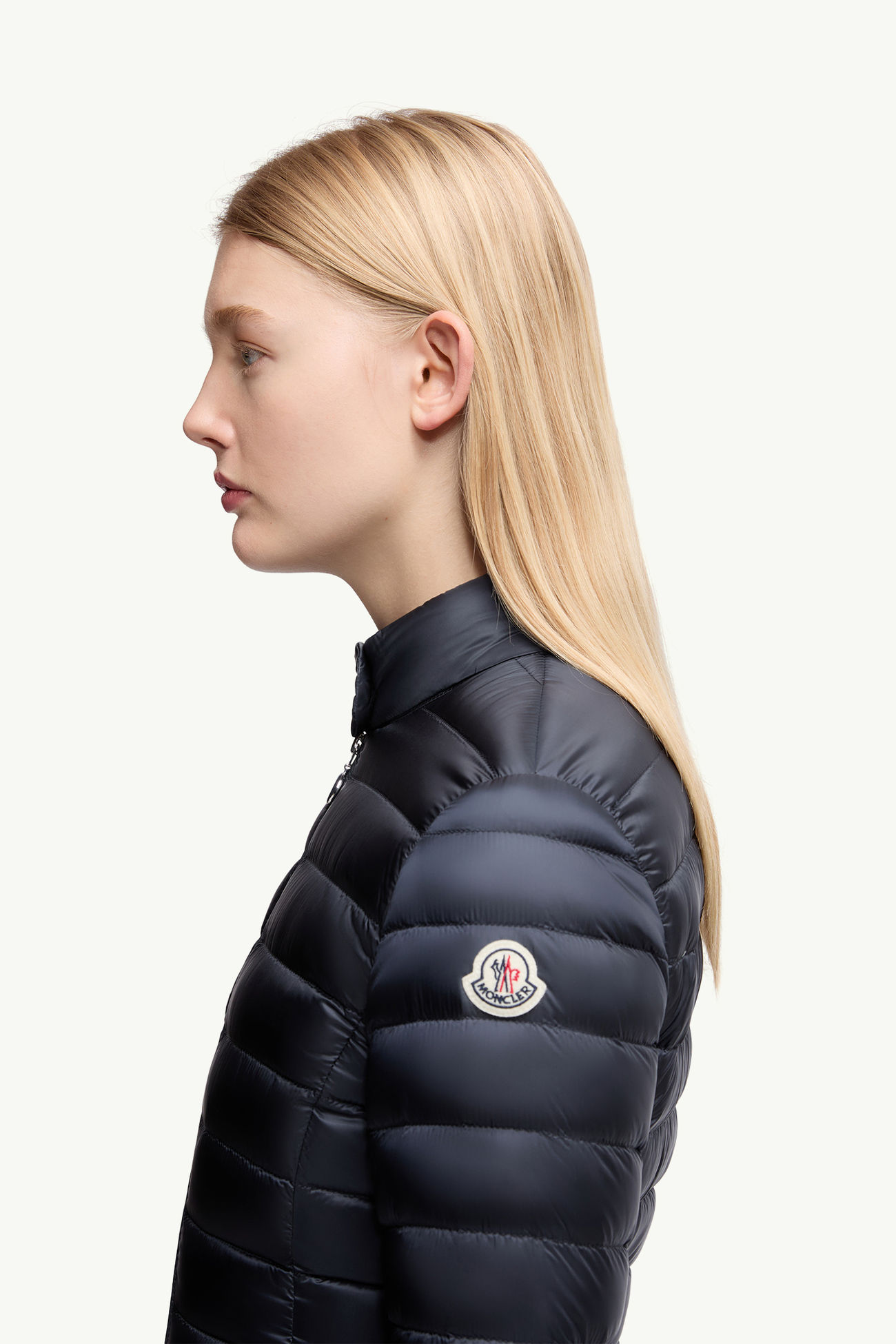 Piumino corto Igelle Donna Blu Navy Moncler 1