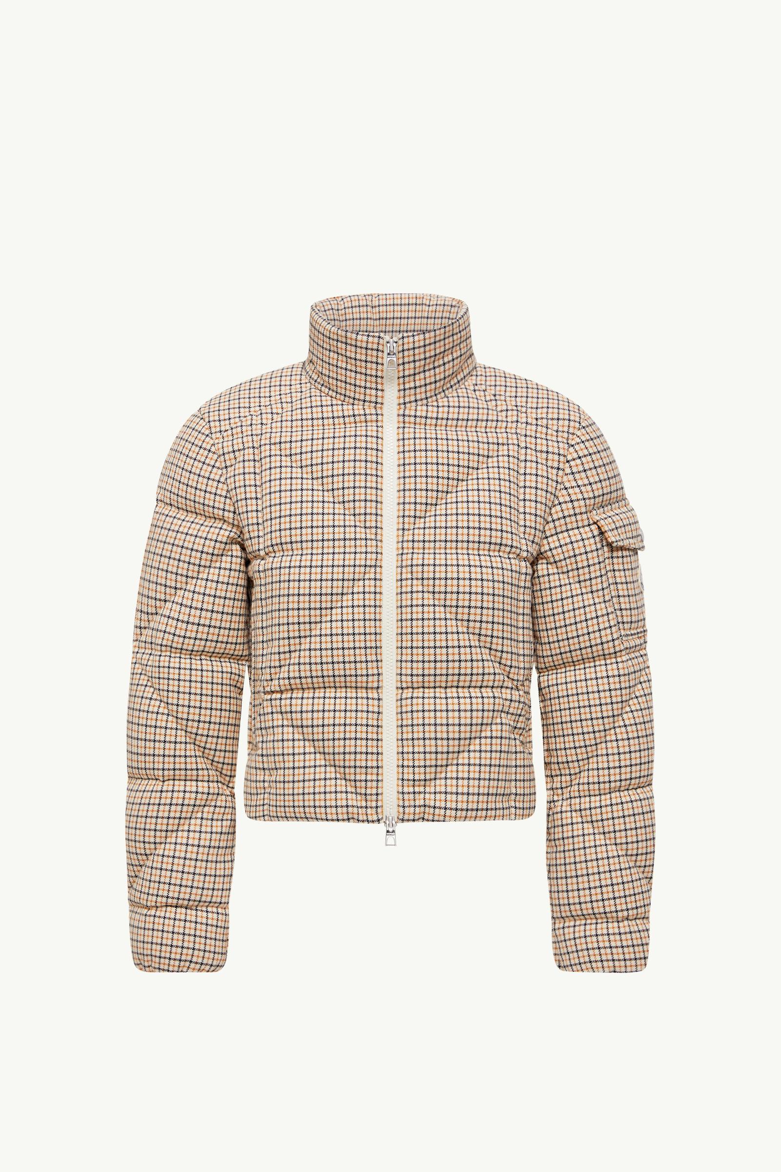 Keros rautenförmig gesteppte kurze Daunenjacke aus einer Wollmischung_findInBoutique_image