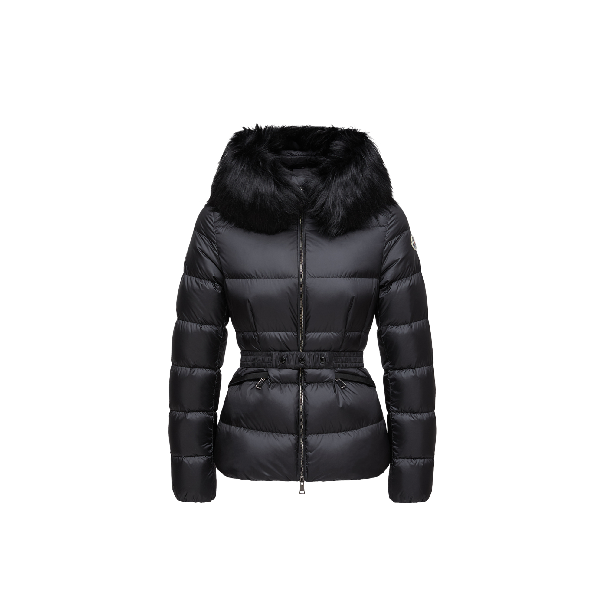 MONCLER COLLECTION Boed Hooded Down Jacket Women's Black Size 5