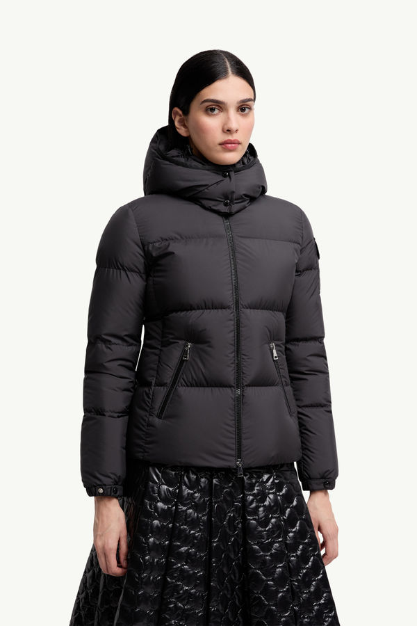 Fourmines Hooded Short Down Jacket Black Moncler 3