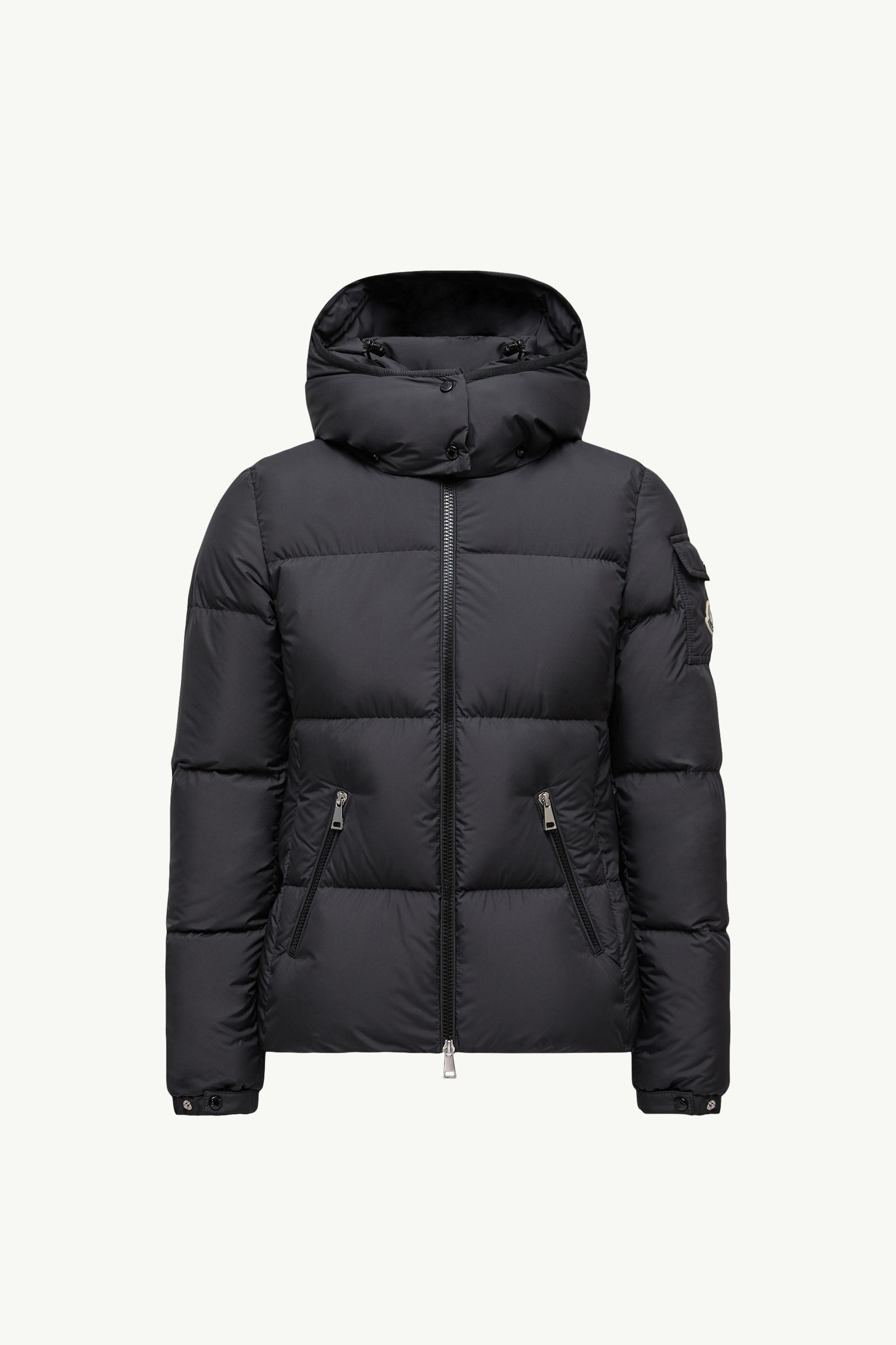 Fourmines Hooded Short Down Jacket Black Moncler 2