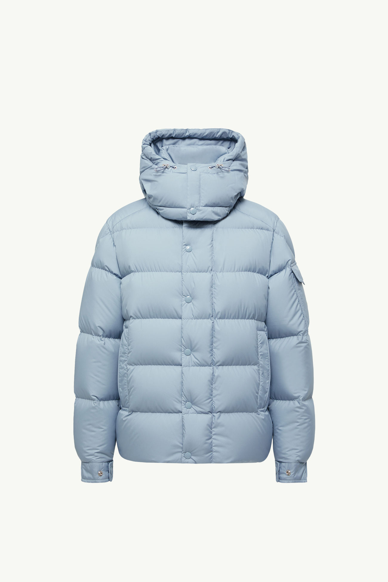 Moncler Maya 70女士连帽短款羽绒夹克外套 女士 浅蓝色 Moncler 2