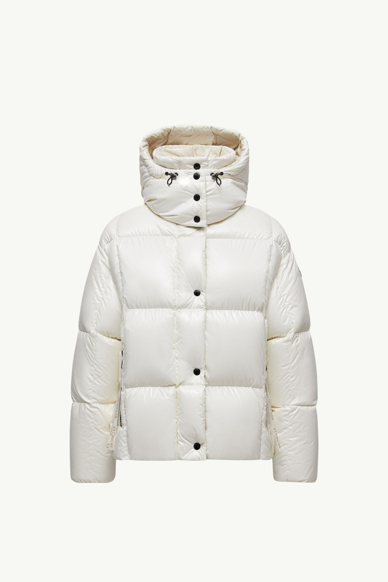 Piumino corto Parana con cappuccio Donna Bianco Moncler 2