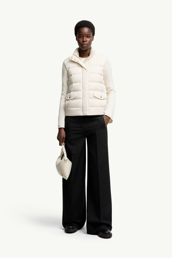 Besset Down Gilet Women White Ivory Moncler 0
