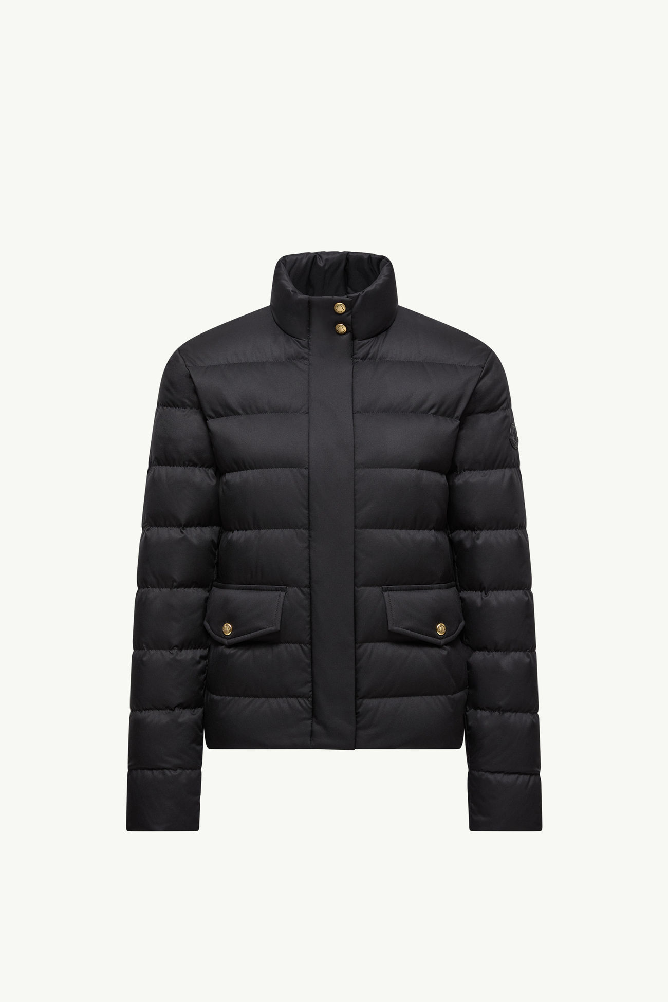 Bessettes ショートダウンジャケット レディース ブラック Moncler 2