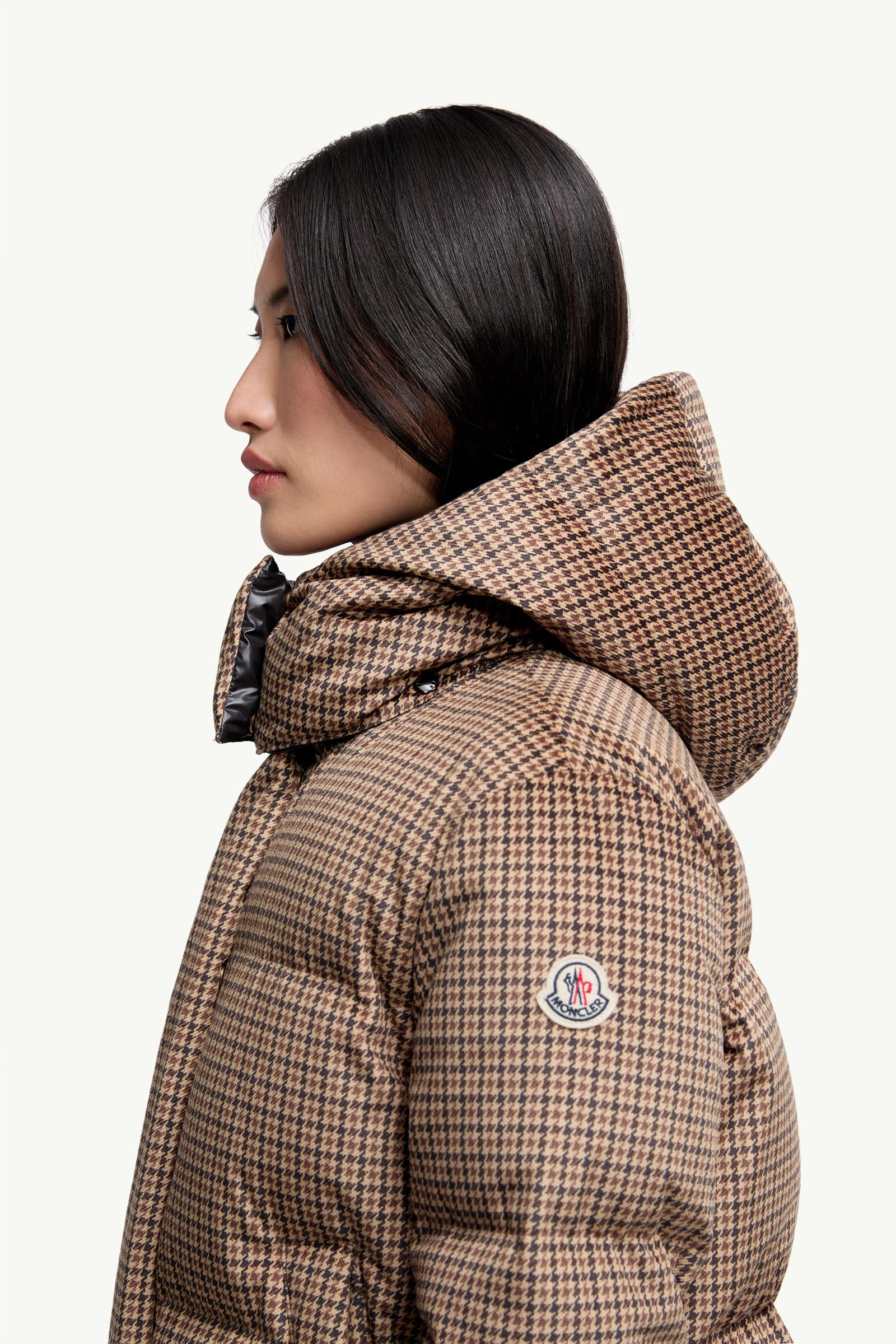 Plumífero corto con capucha Quierzy Mujer Marrón Moncler 1