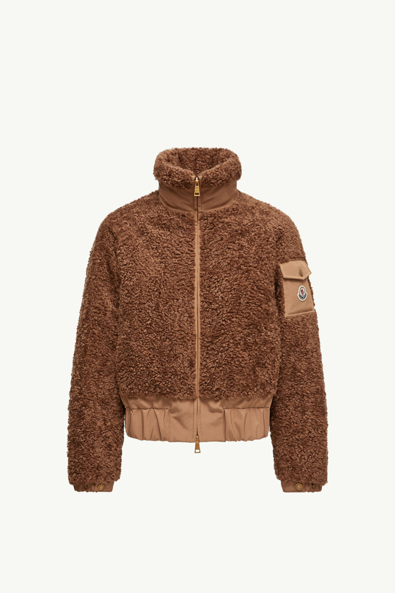 Coligny 테디 쇼트 다운 재킷 여성 브라운 Moncler 2