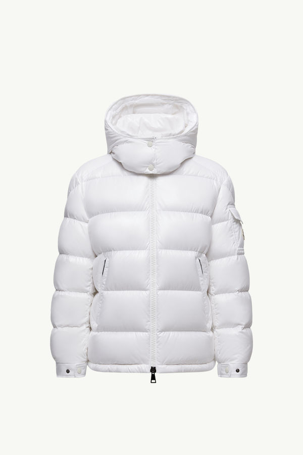 Doudoune courte à capuche Maire Femmes Blanc Cassé Moncler 2
