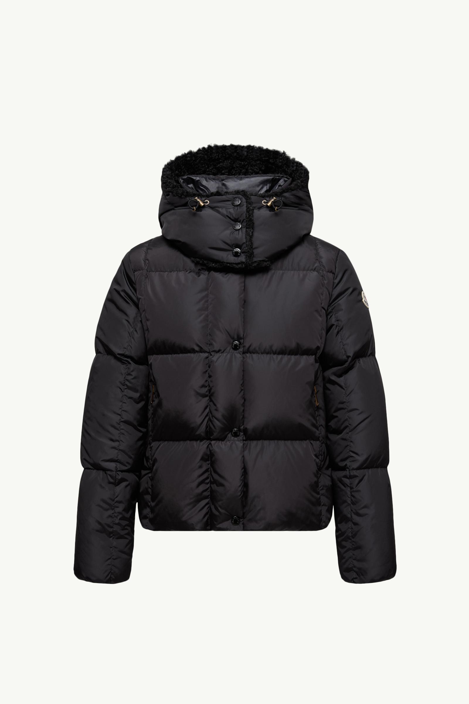 Moncler フード付き黒ジャケット 80 MONCLER アウター フード付き 80 