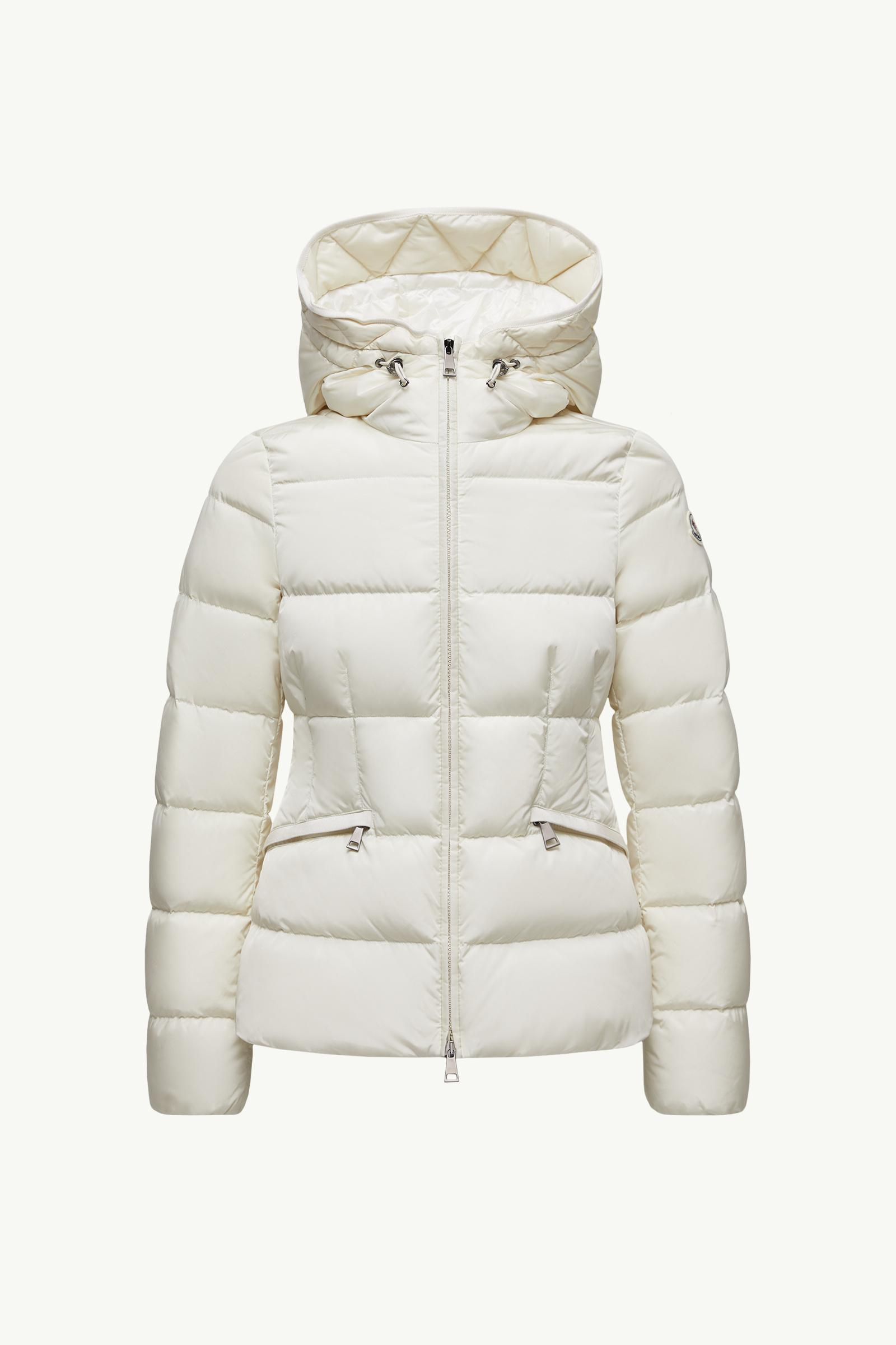 White Ivory Bessettes Short Down Jacket - Short Down Jackets