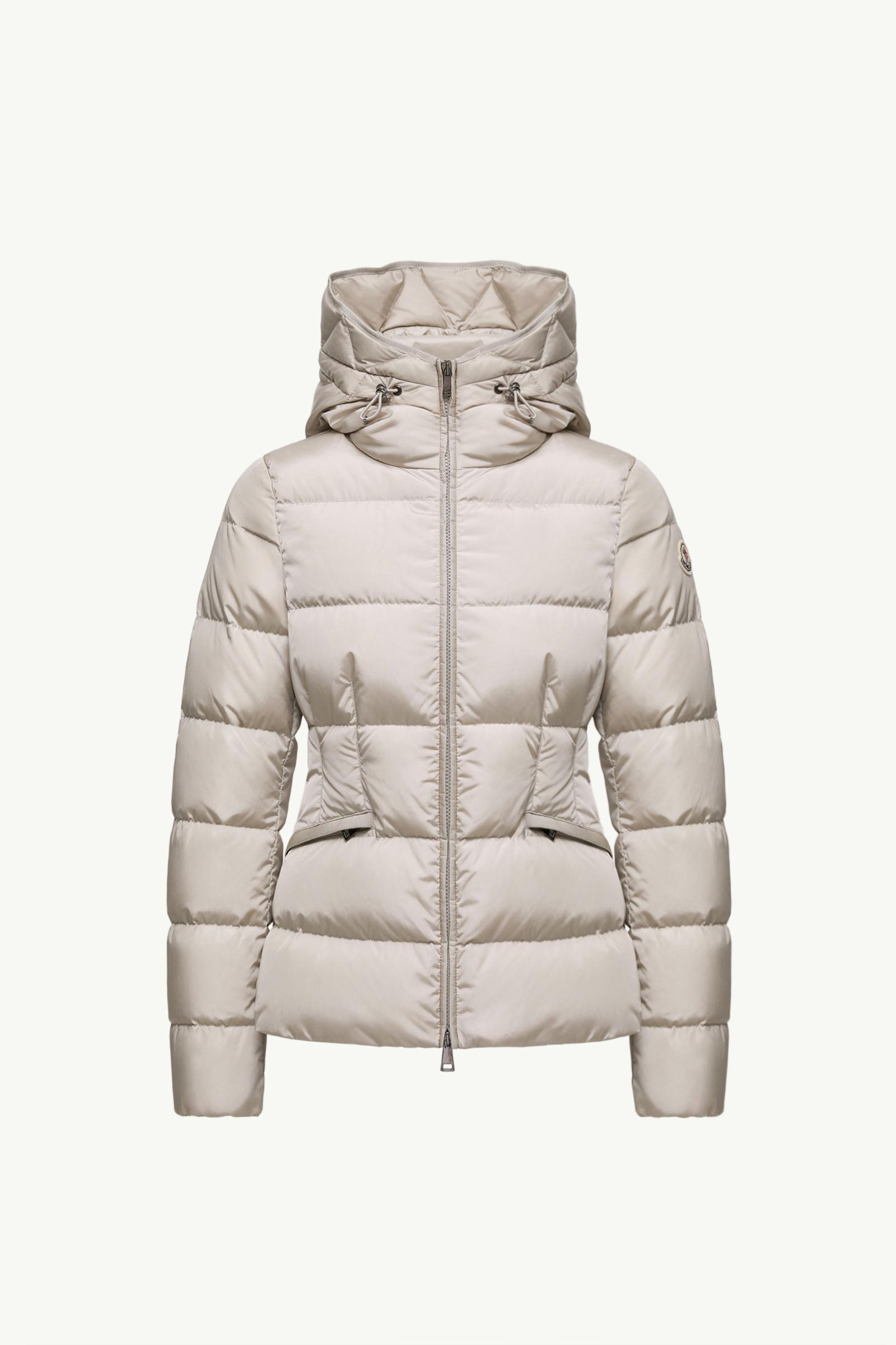 レディース ＊MONCLER モンクレール＊ANET 裾フリル ホワイトベージュ 