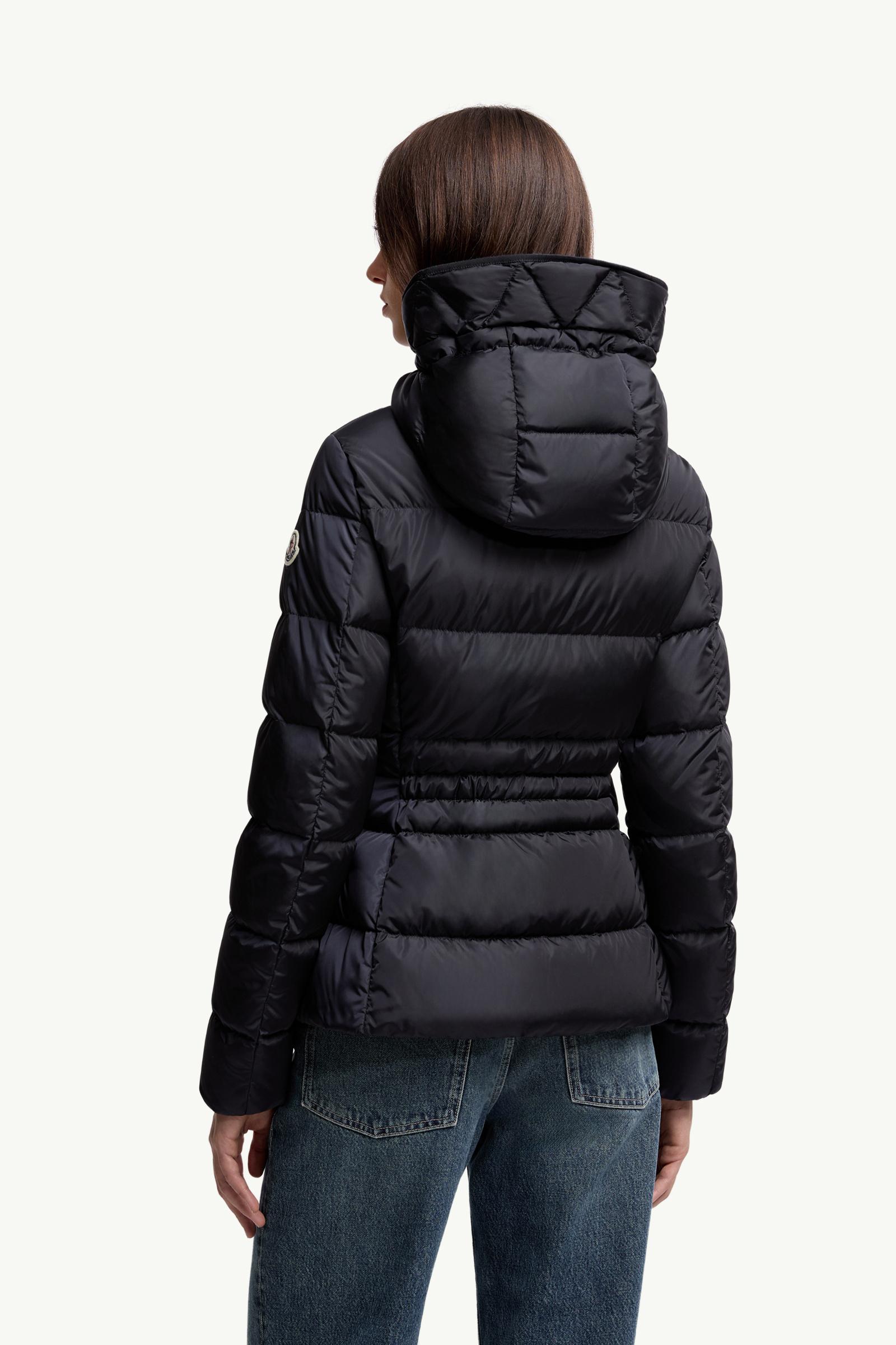 Night Blue Avoce Hooded Short Down Jacket - Short Down
