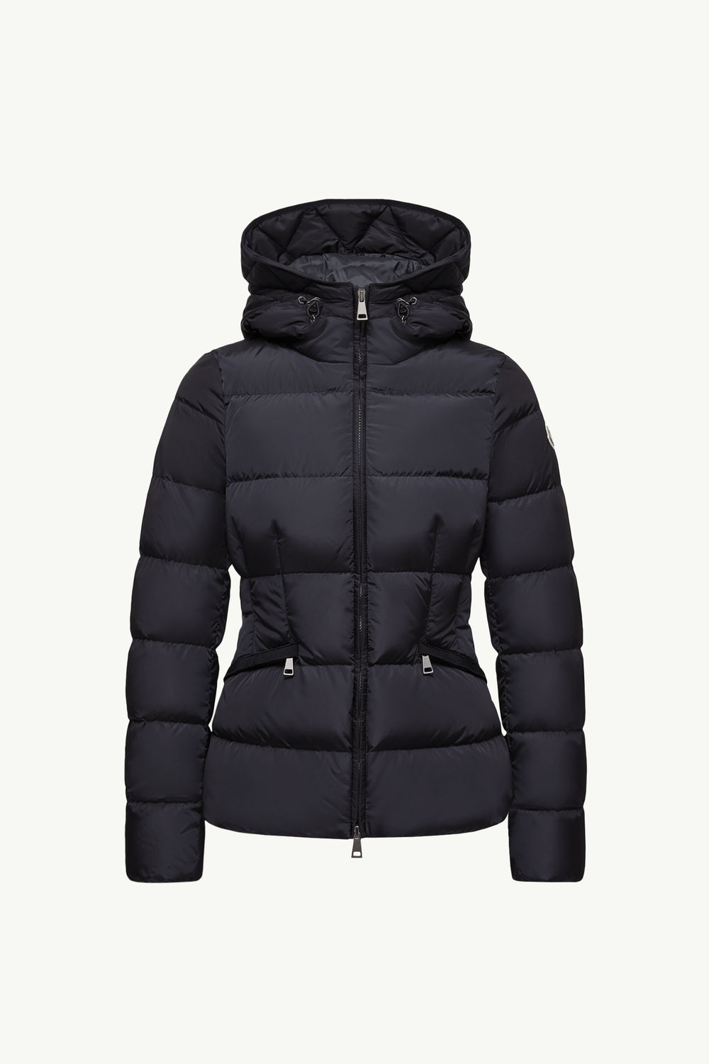 Avoce Hooded Short Down Jacket Women Night Blue Moncler 2