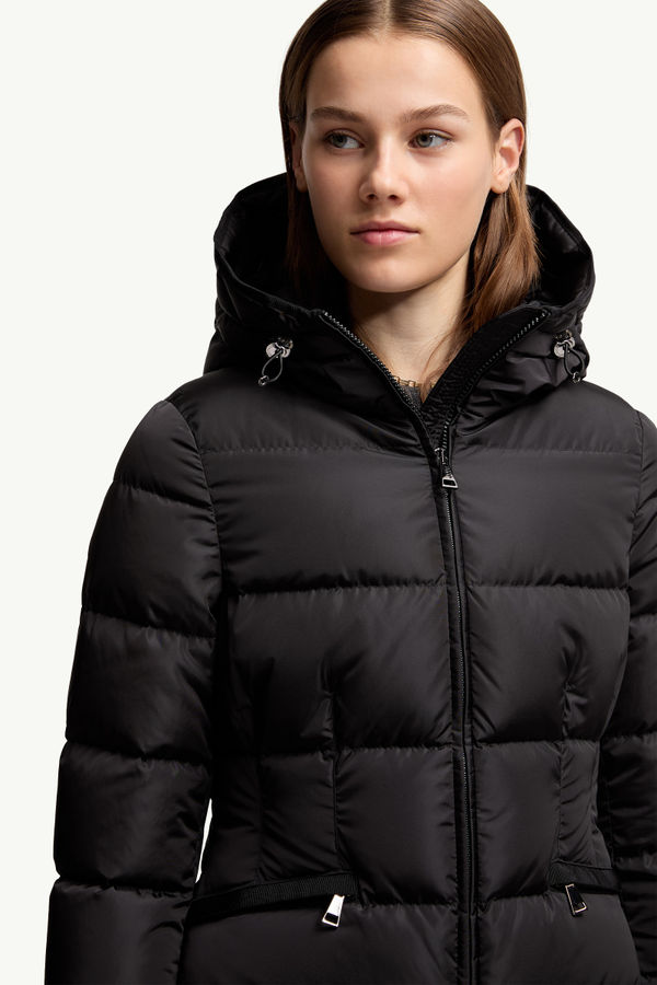 Avoce kurze Daunenjacke mit Kapuze Damen Schwarz Moncler 5