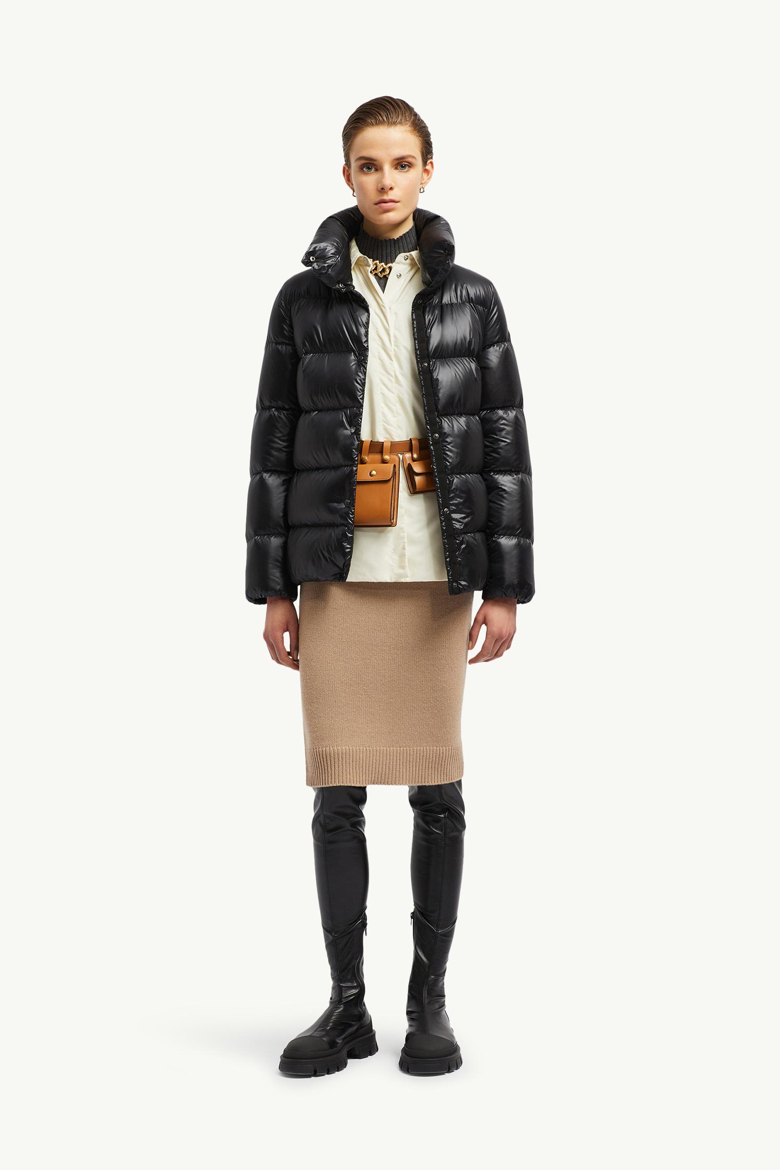 Black Cochevis Short Down Jacket - Short Down Jackets for