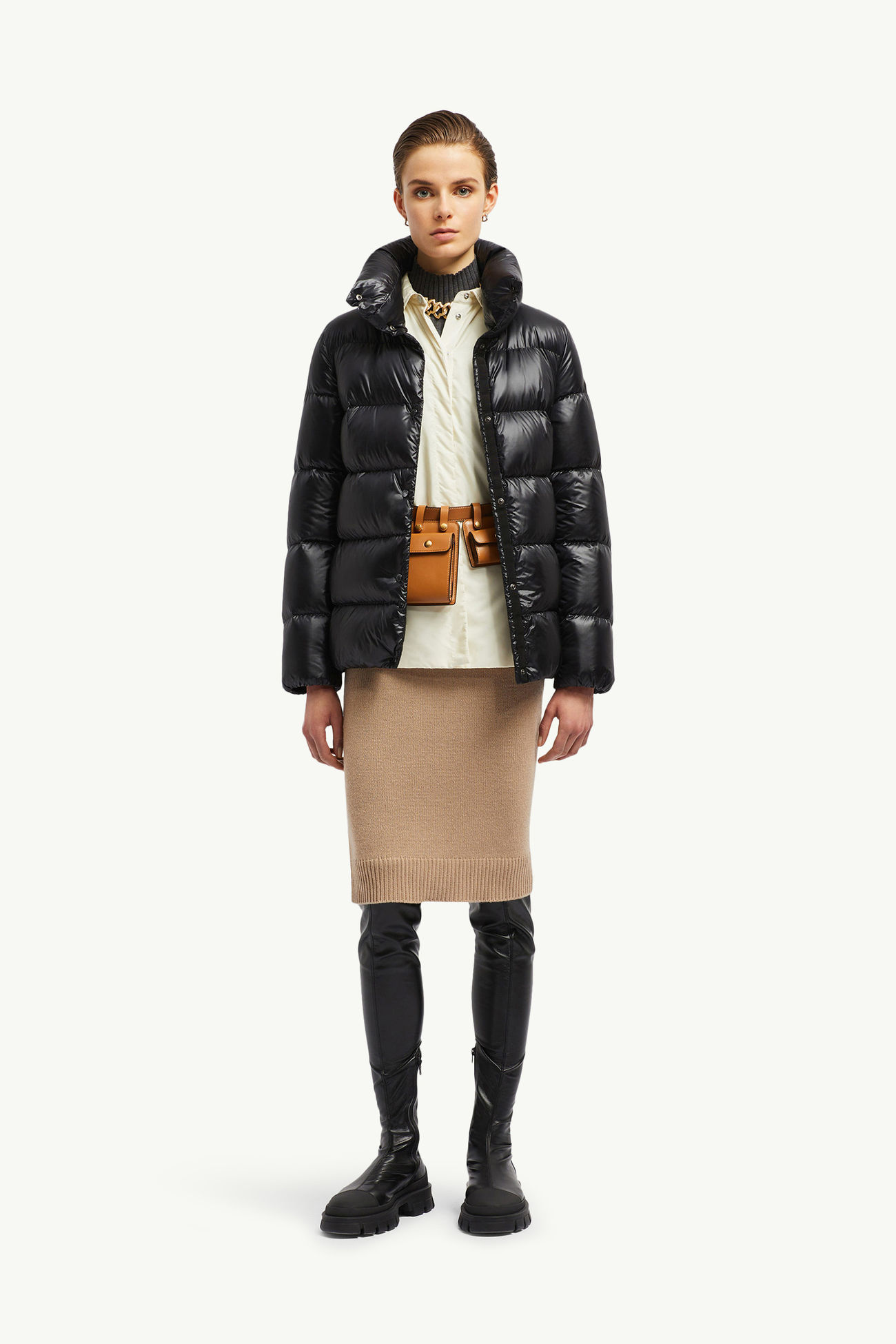 Cochevis Short Down Jacket Black Moncler 0