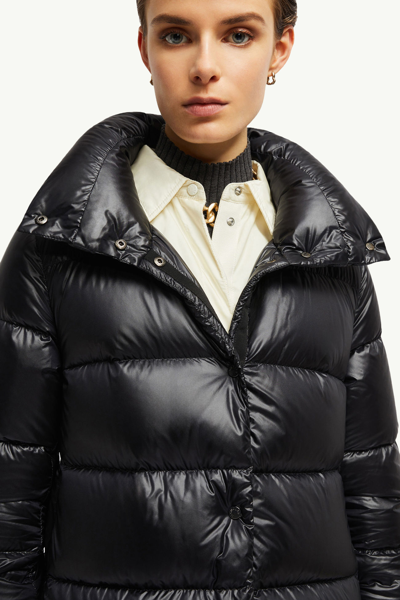Cochevis短身羽絨外套 黑色 Moncler 6