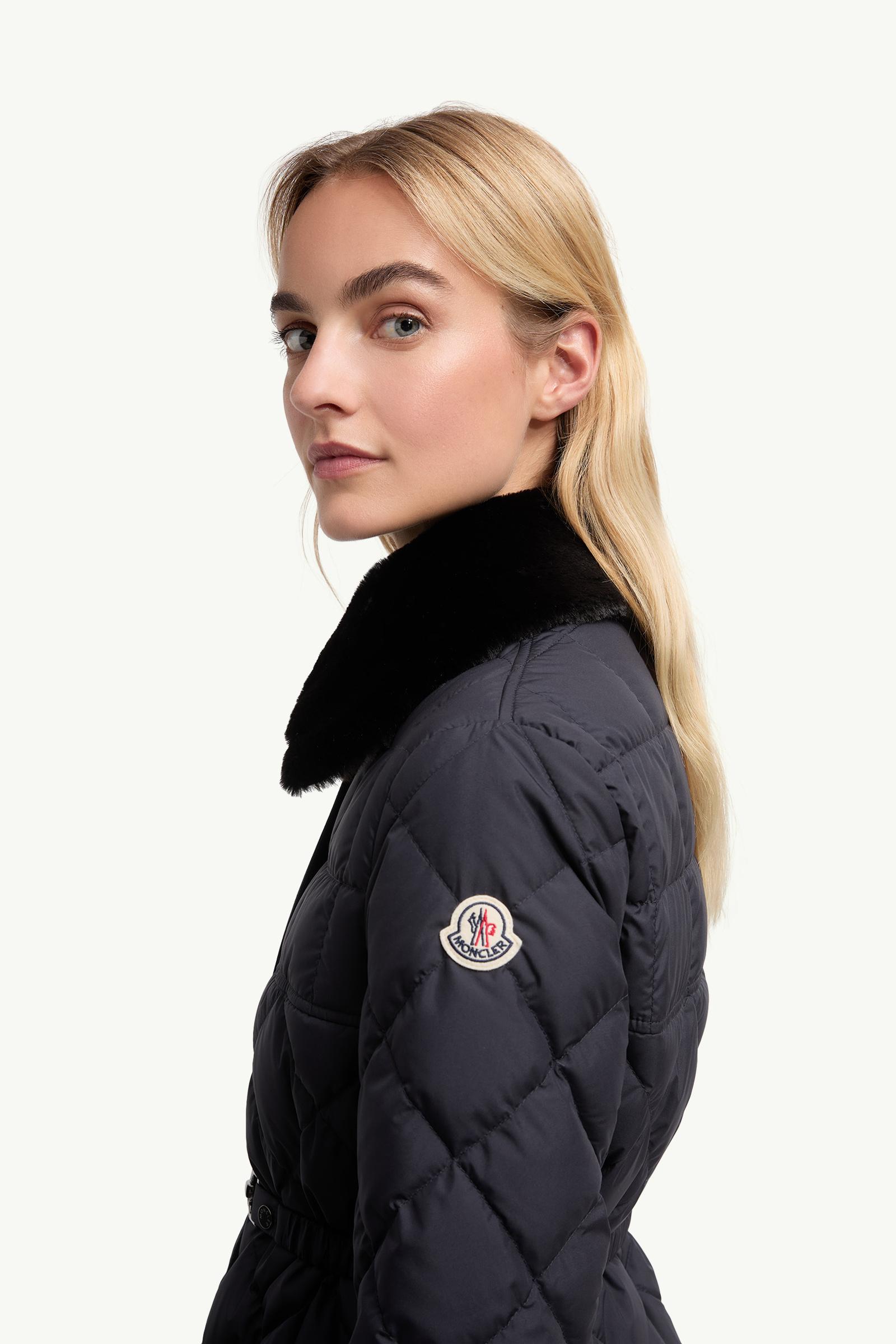 MONCLER ネイビー キルティングジャケット MONCLER GAMME BLEU 