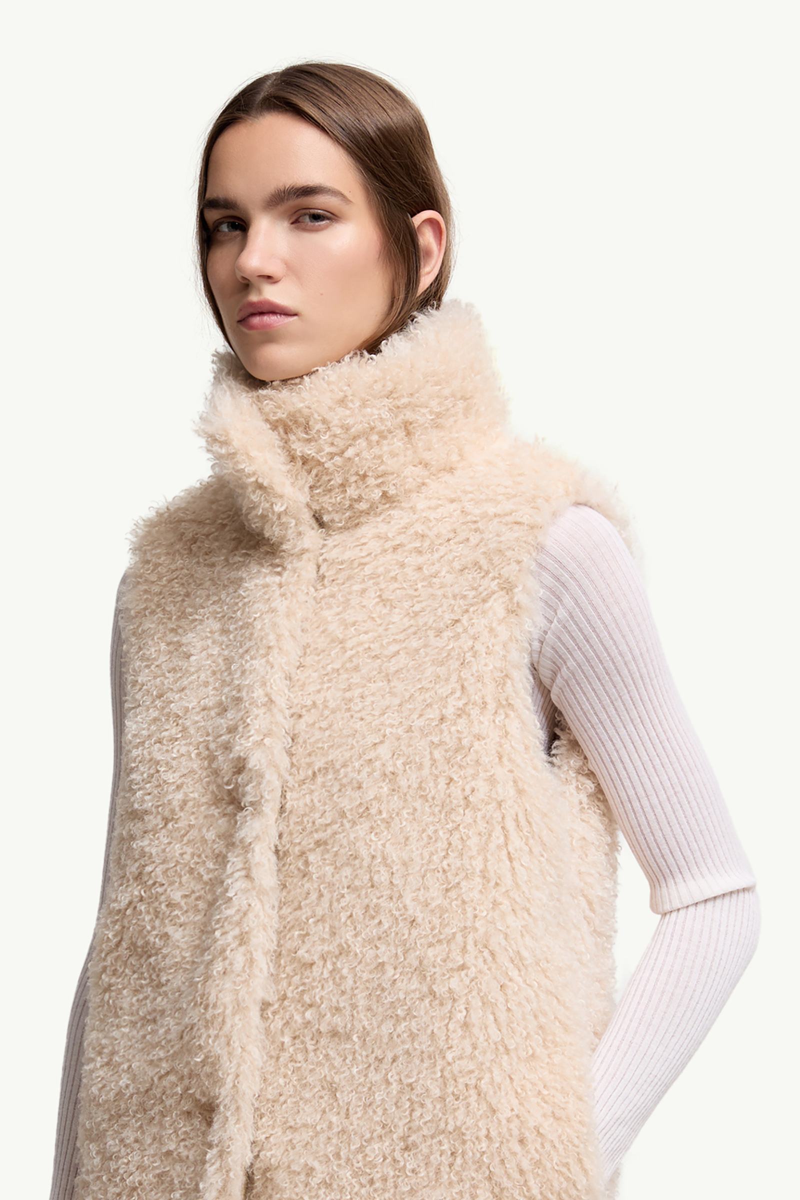 Beige Voue 3-in-1 Short Down Jacket - Short Down Jackets for Women