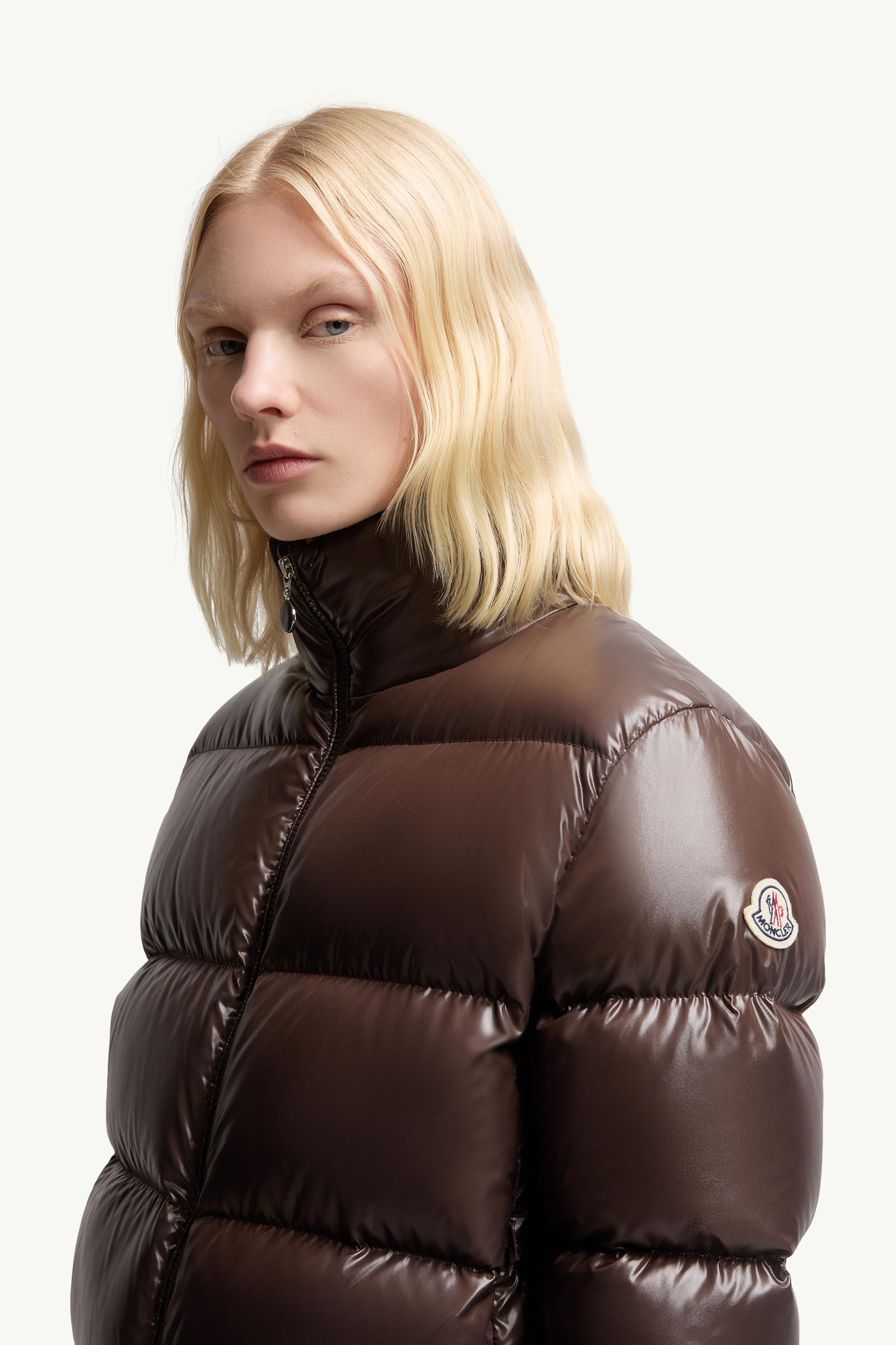 Abbadia Short Down Jacket Women Brown Moncler 1