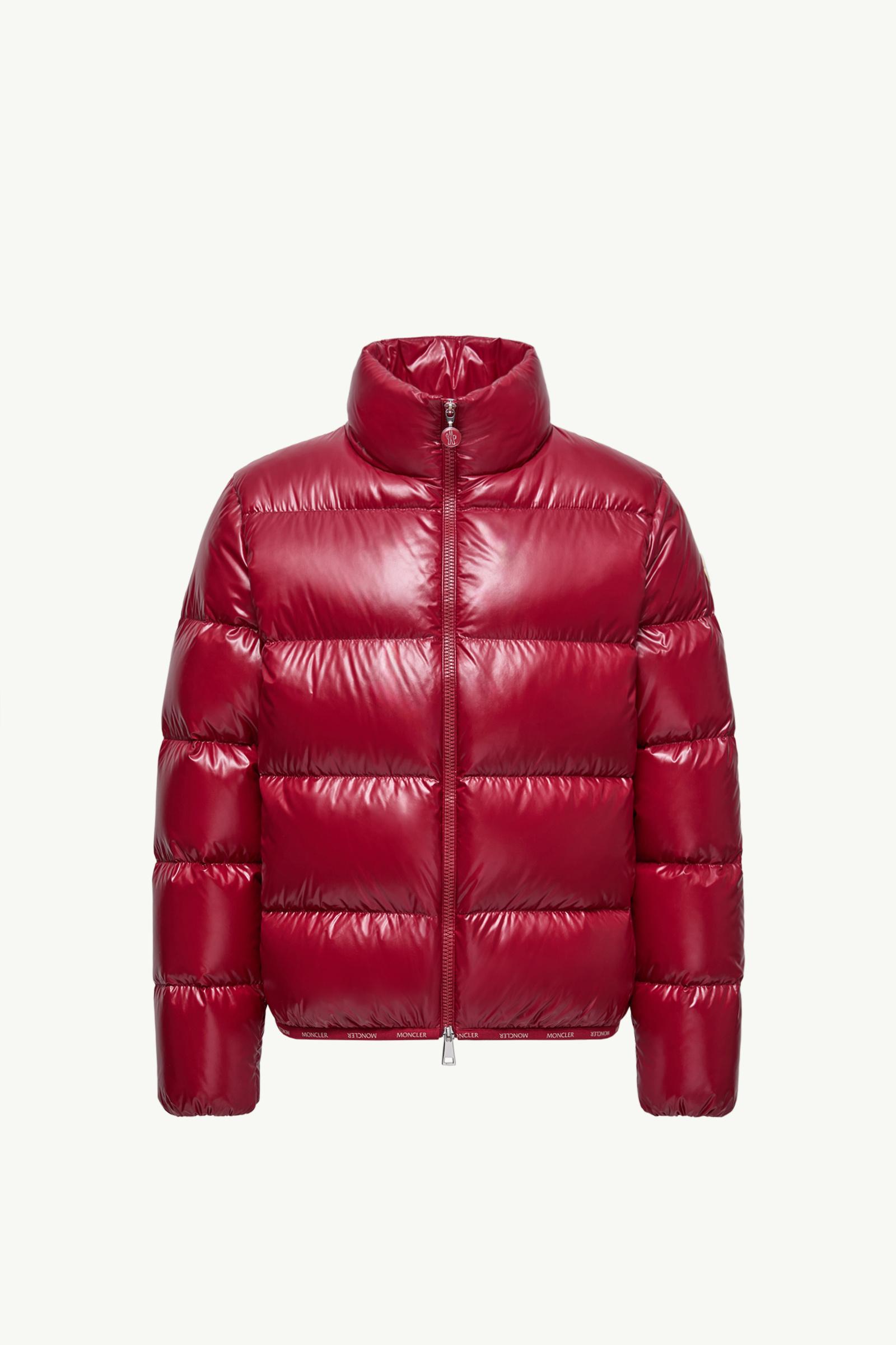 Piumino corto Abbadia Rosso - Piumini Corti Donna | Moncler IT
