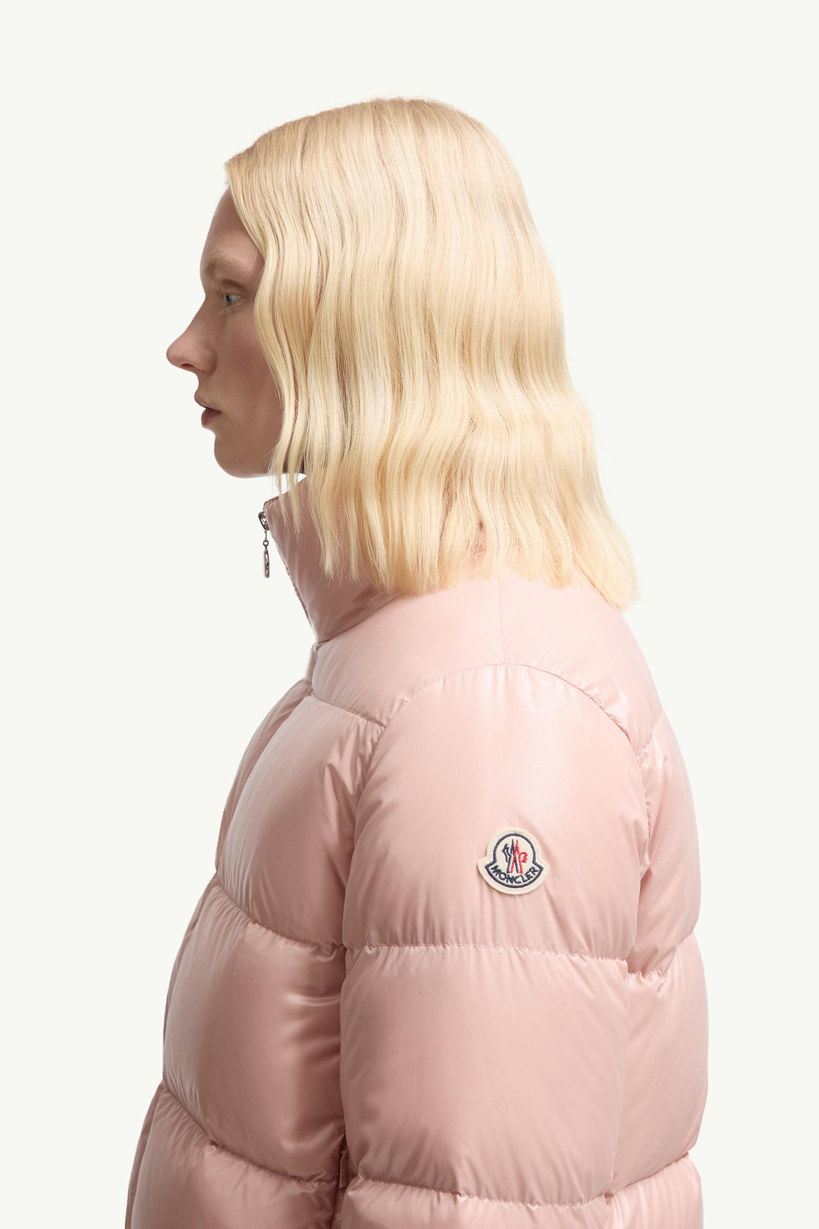 Abbadia kurze Daunenjacke Damen Pink Moncler 1