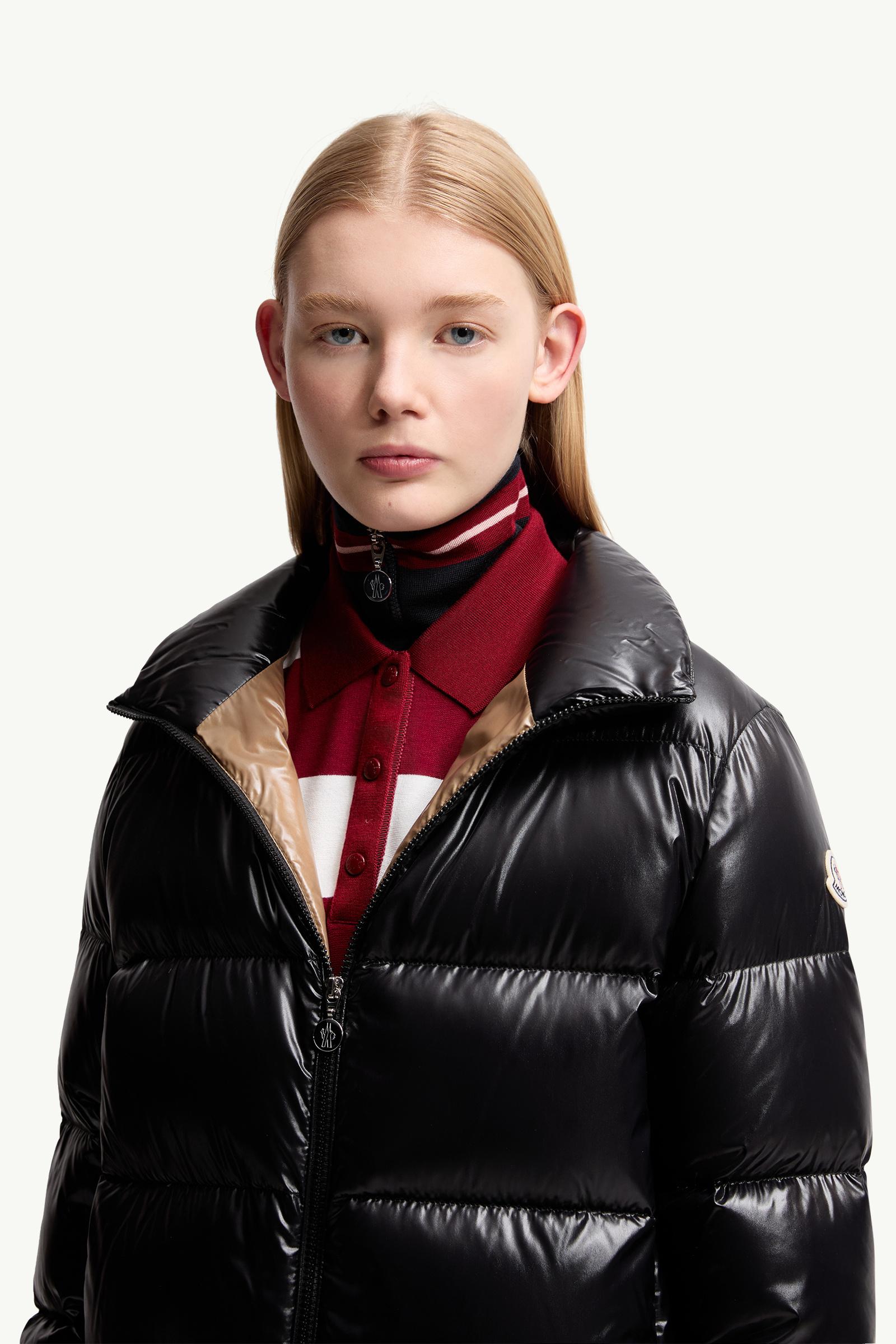 【MONCLER】ABBADIA PUFFER JACKET●K20931A001685963V070 Black Abbadia Short Down Jacket - Short Down Jackets for